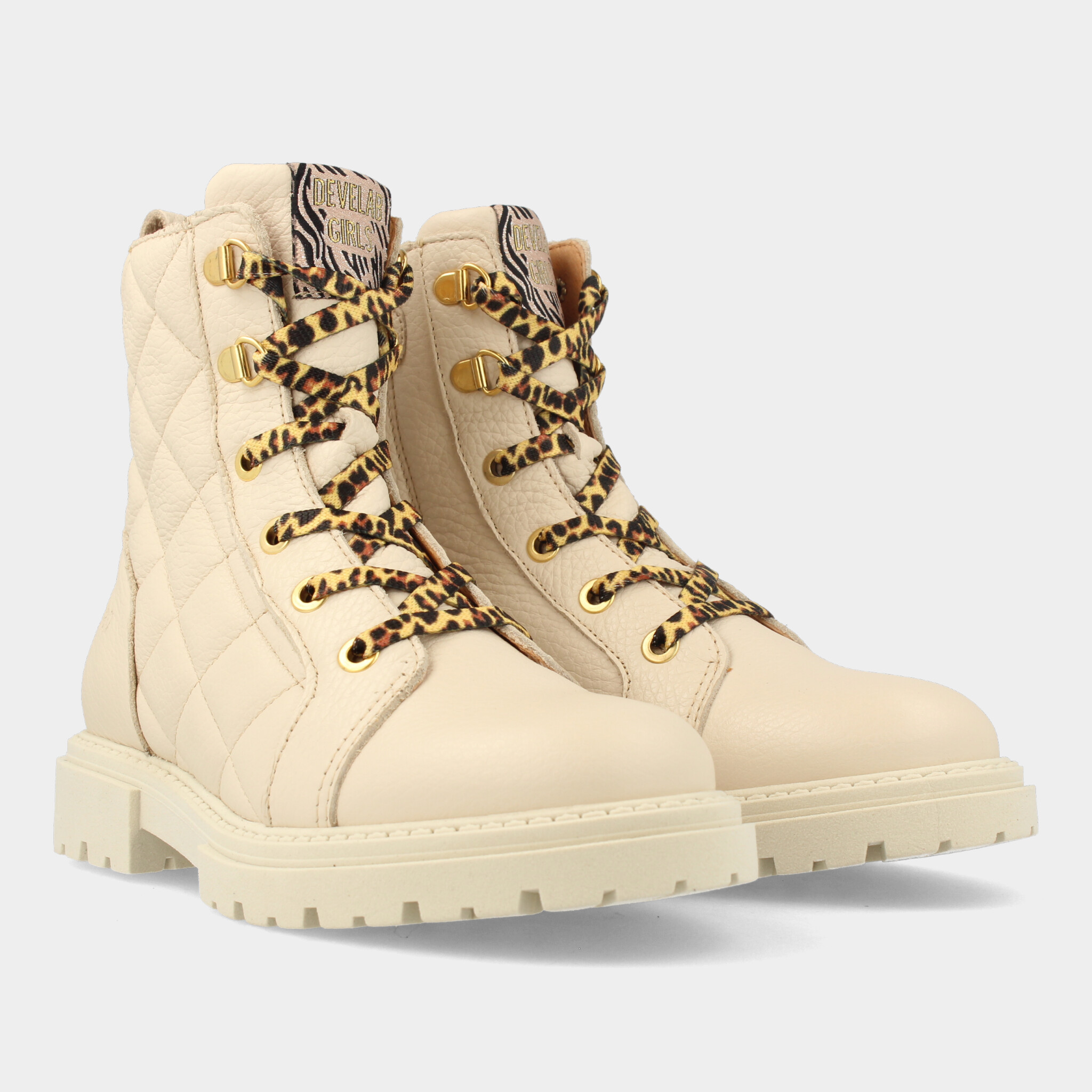 Beige Boots | Develab 41480