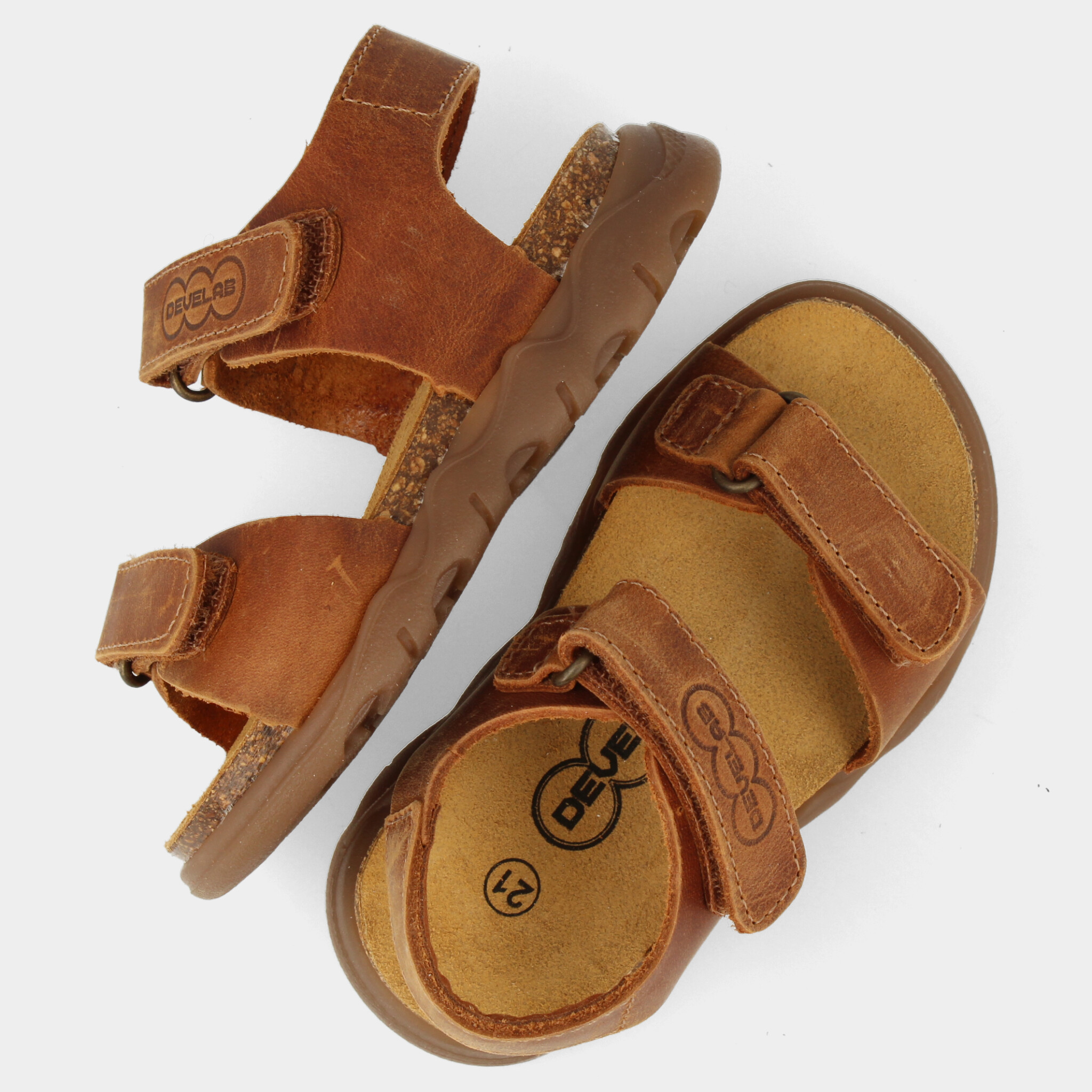 Cognac sandalen | 48501