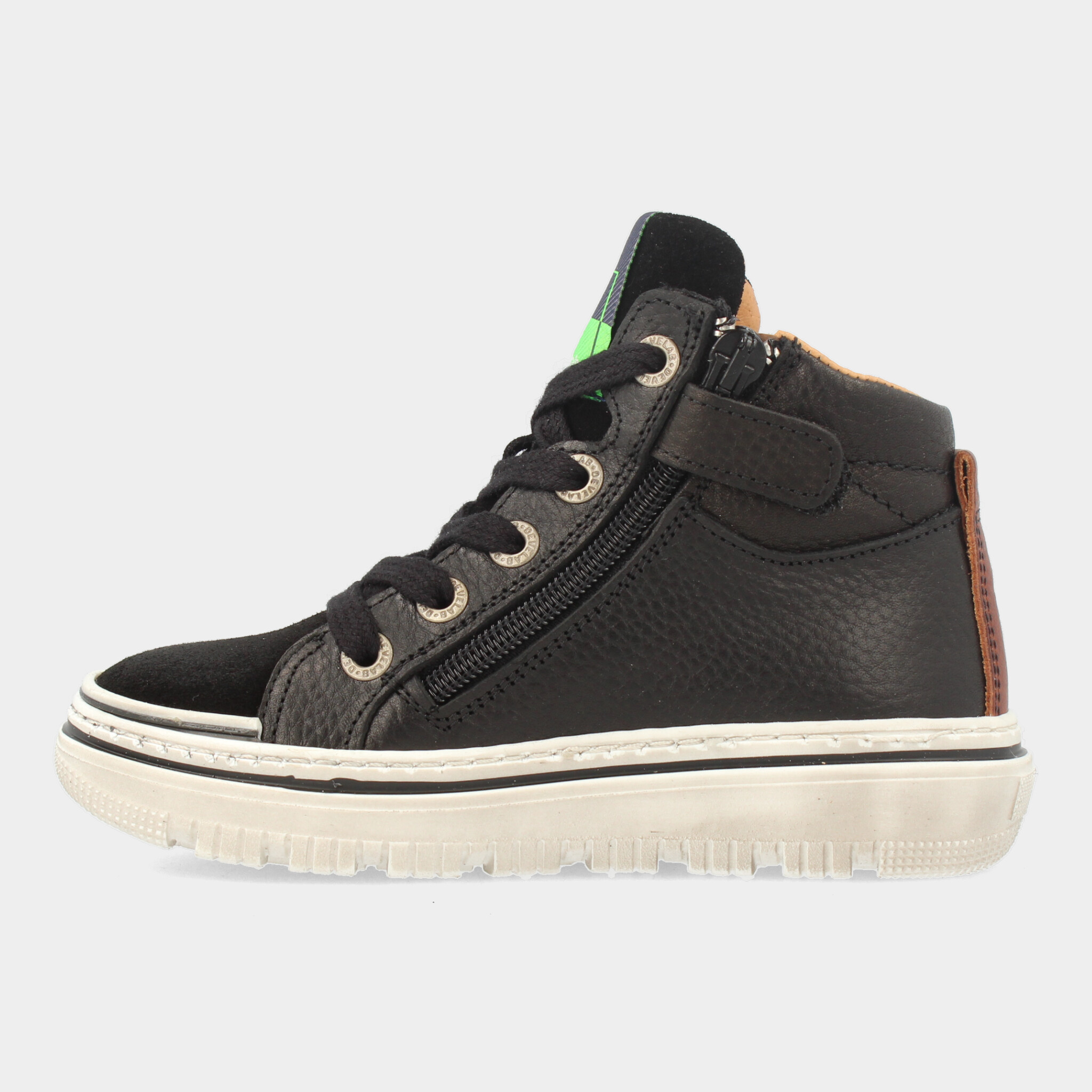 Hoge Zwarte Sneakers | Develab 45709