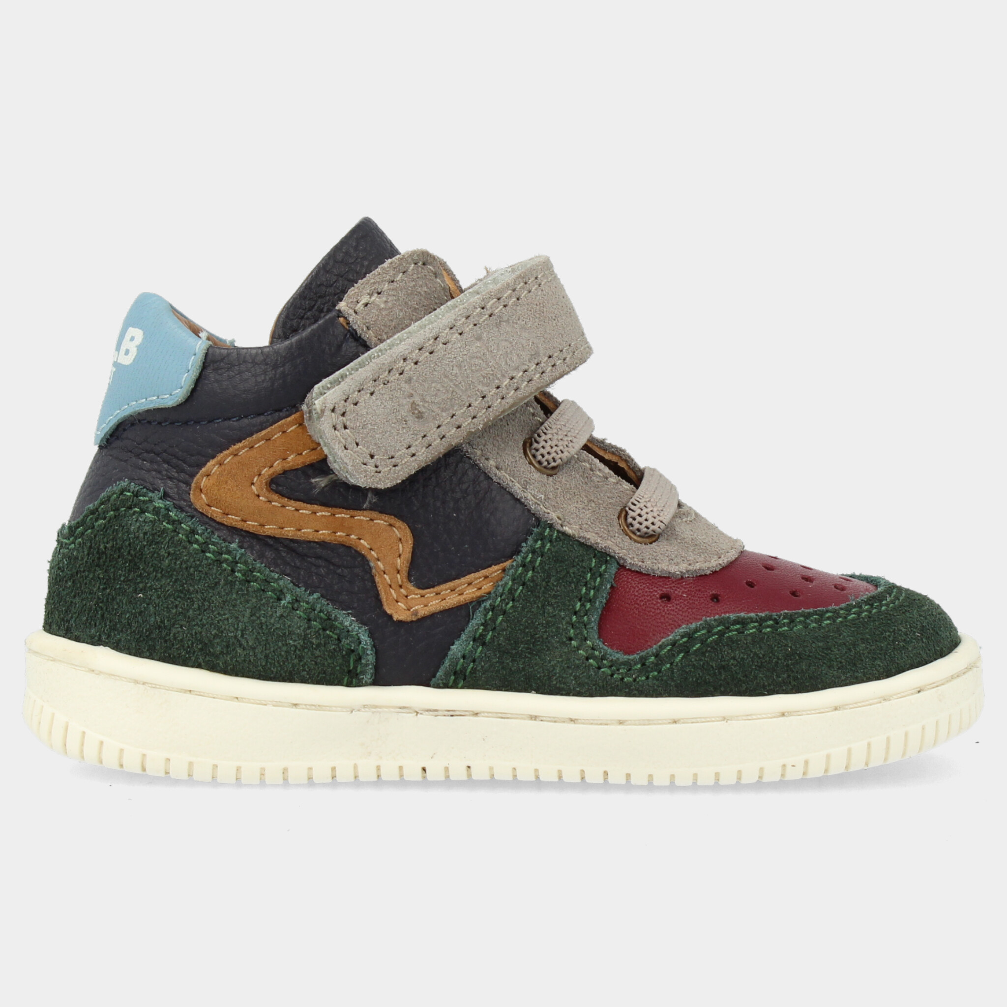 Kaki sneakers voor jongens  | 44339