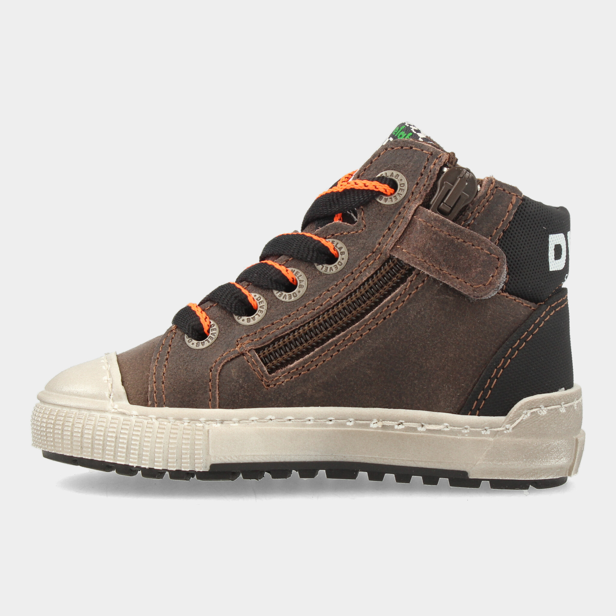 Hoge Grijze Sneakers | Develab 45661