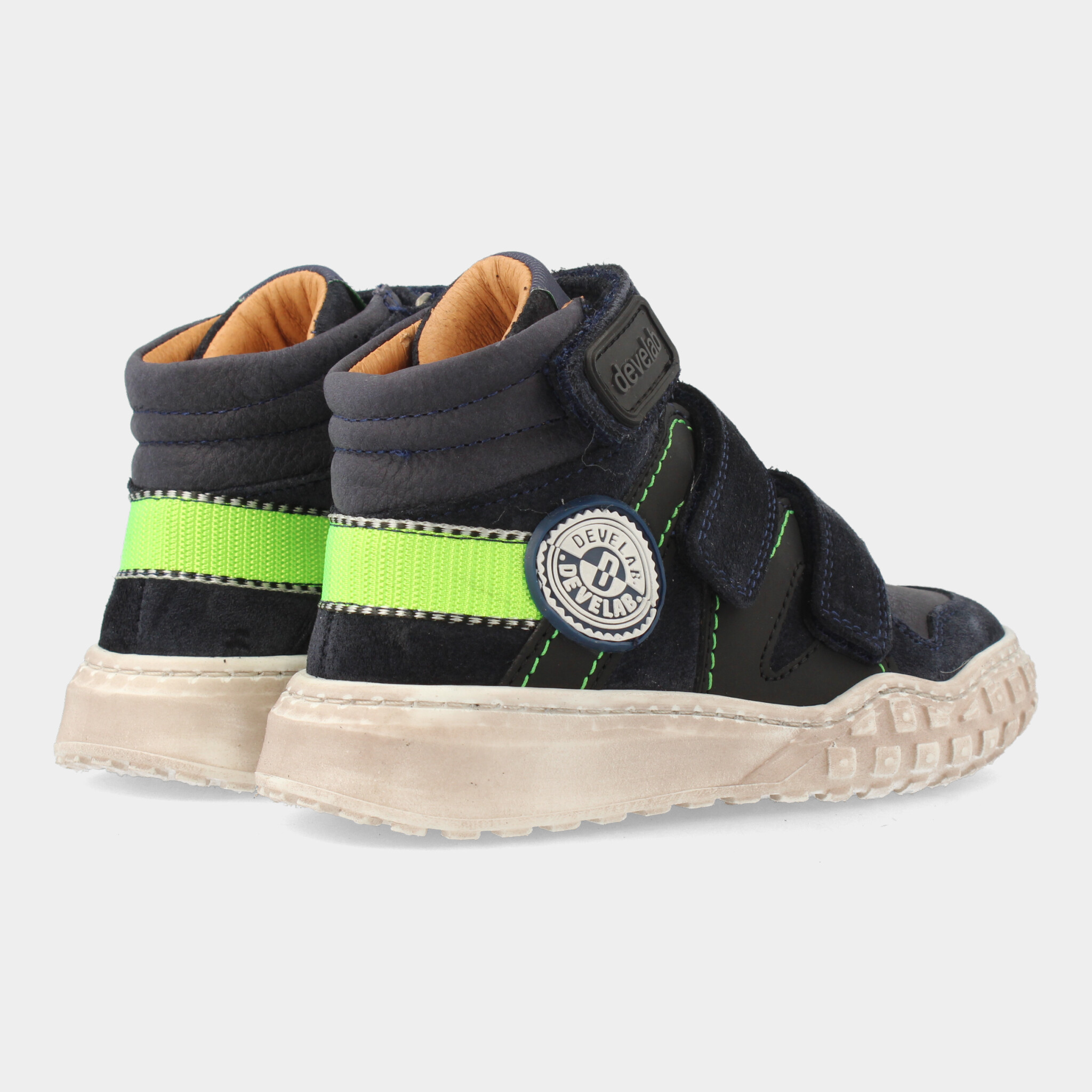 Hoge Blauwe Sneakers | Develab 45689