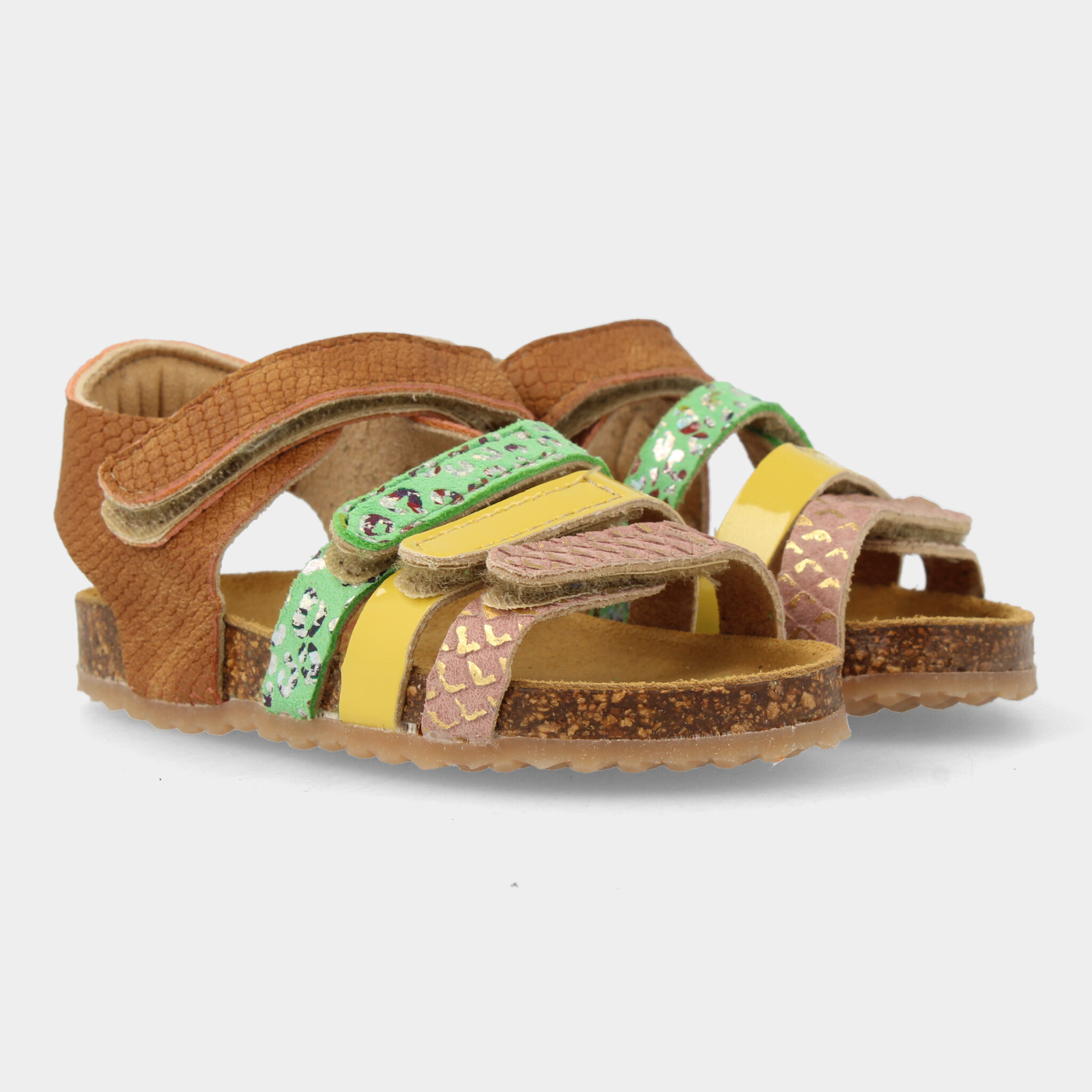 zoon Naar ontgrendelen Cognac Sandalen Voor Meisjes 48318