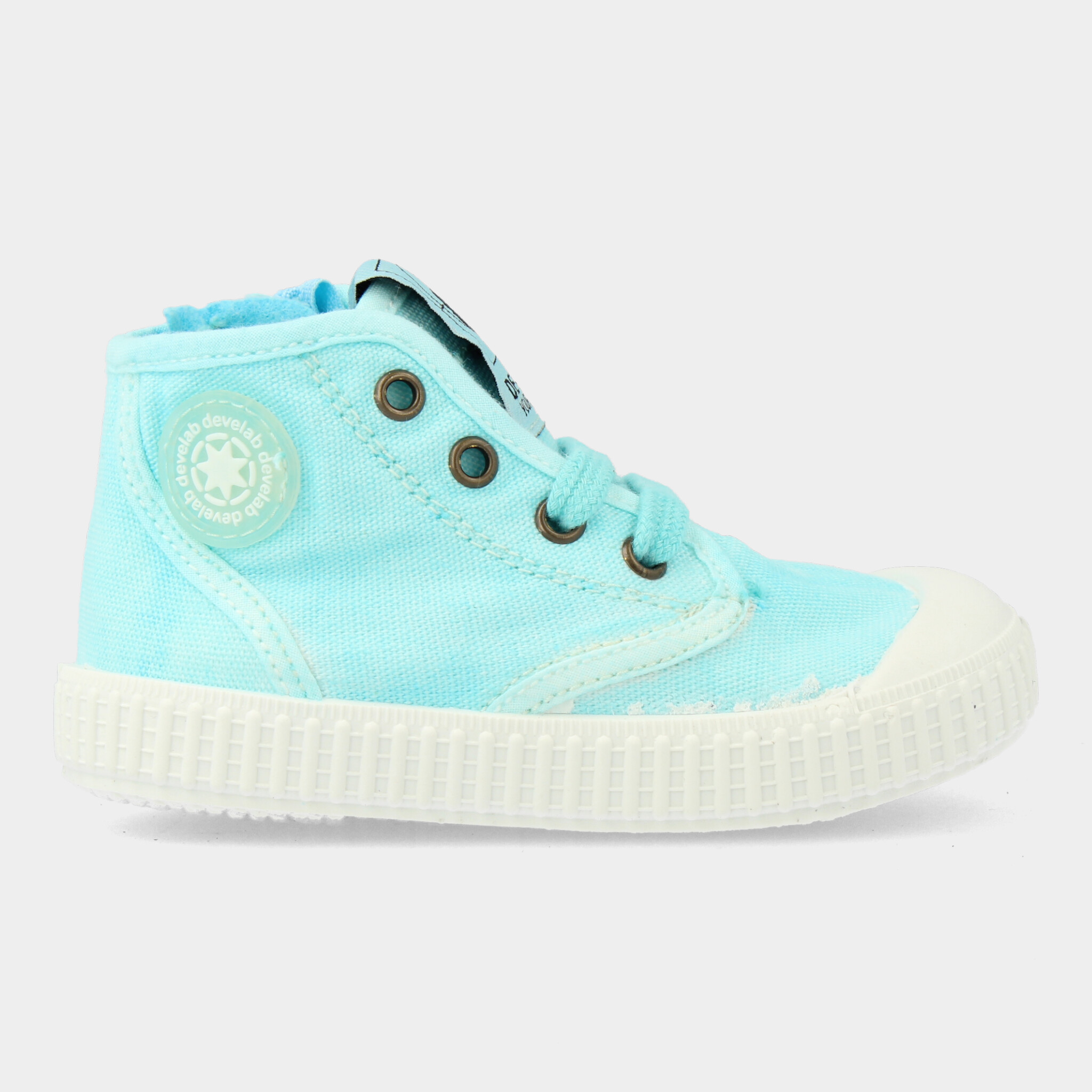 Hoge Blauwe Sneakers | Develab 44227