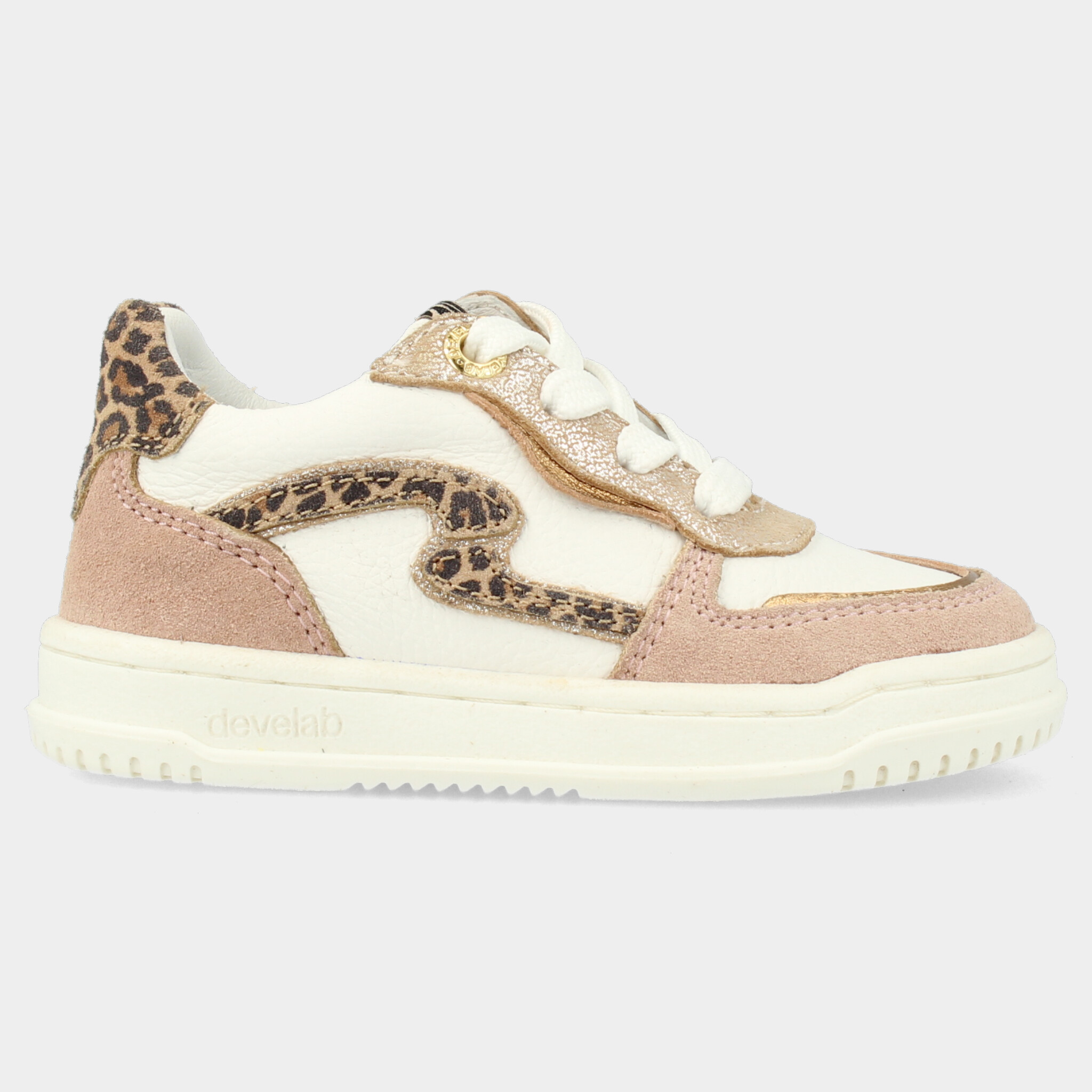 Wit -Roze sneakers | 44436