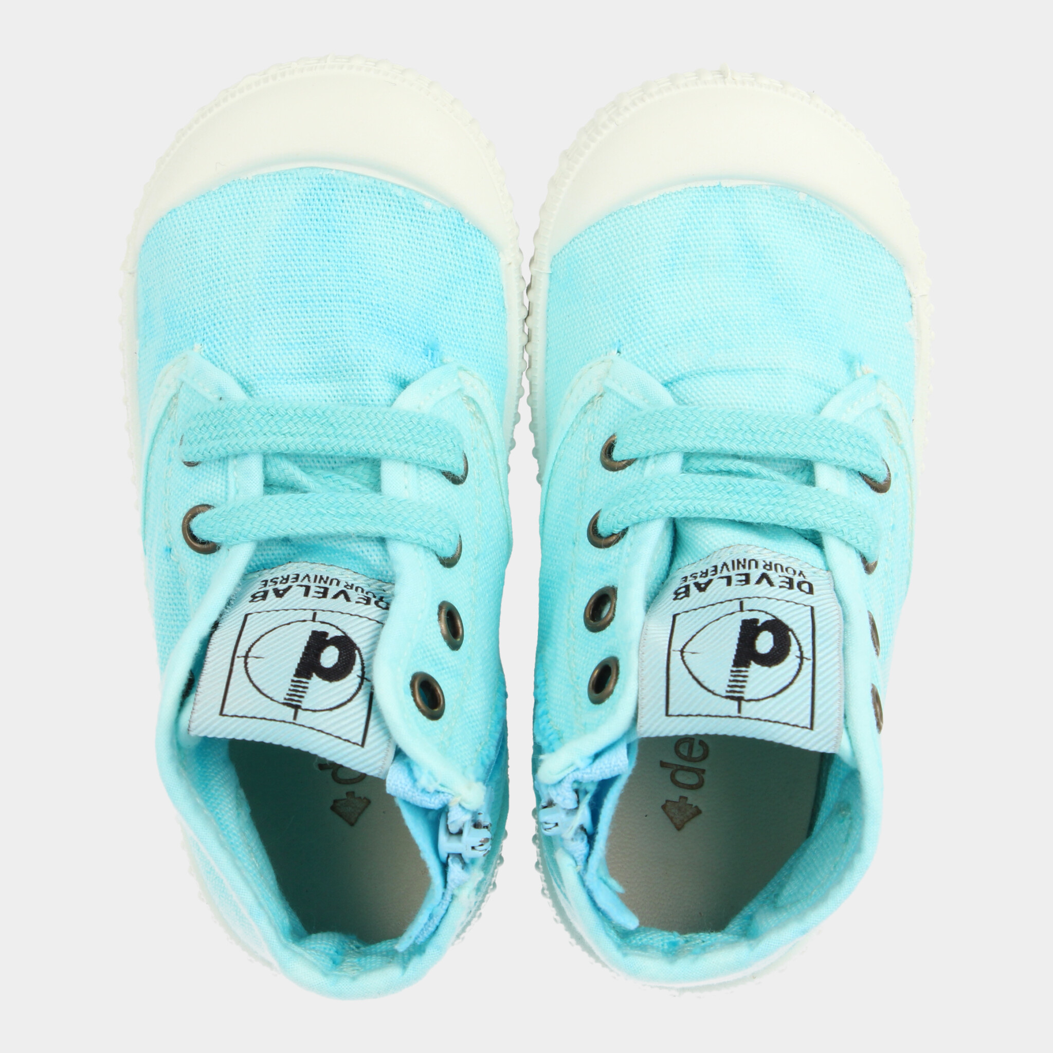 Hoge Blauwe Sneakers | Develab 44227