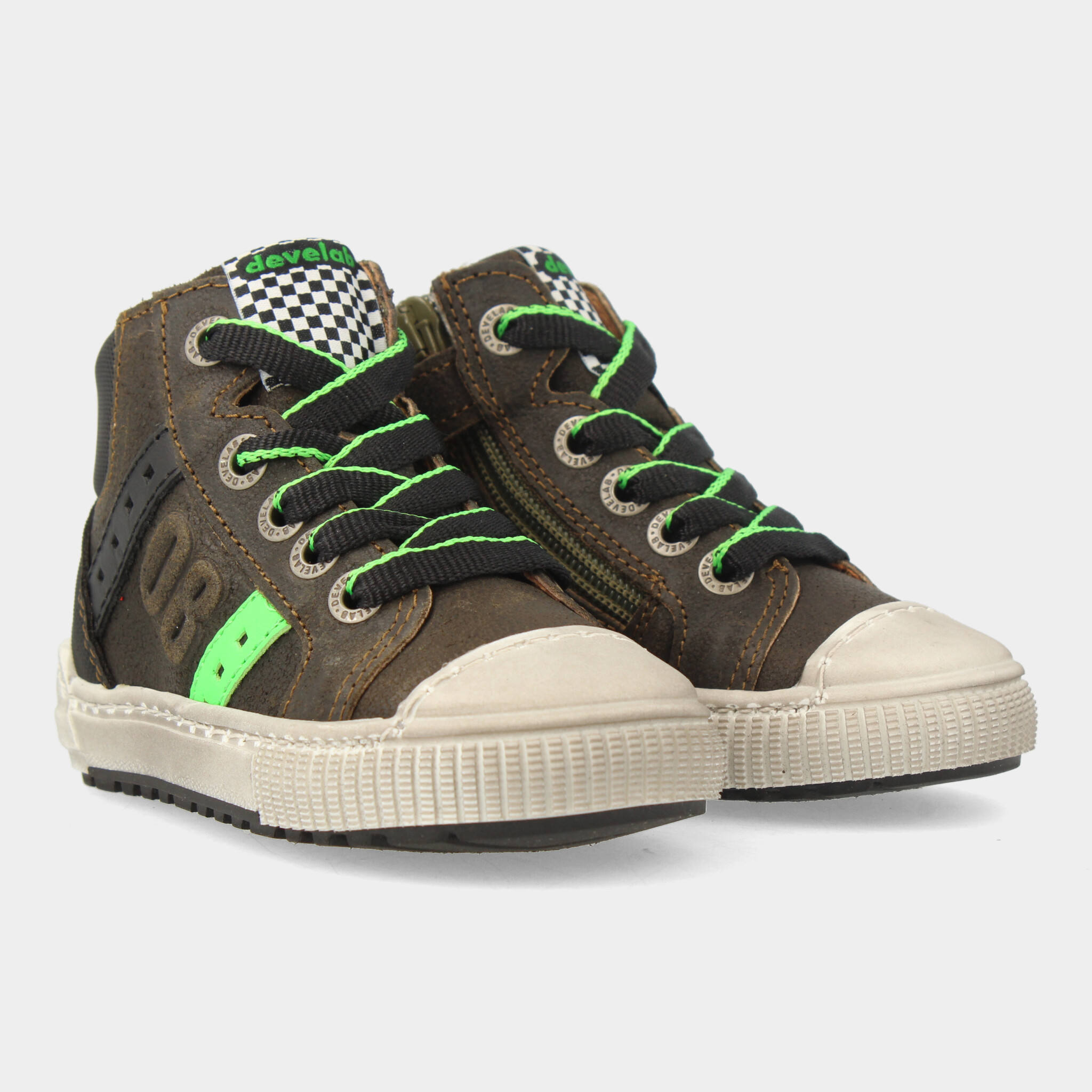 Hoge Groene Sneakers | Develab 45661