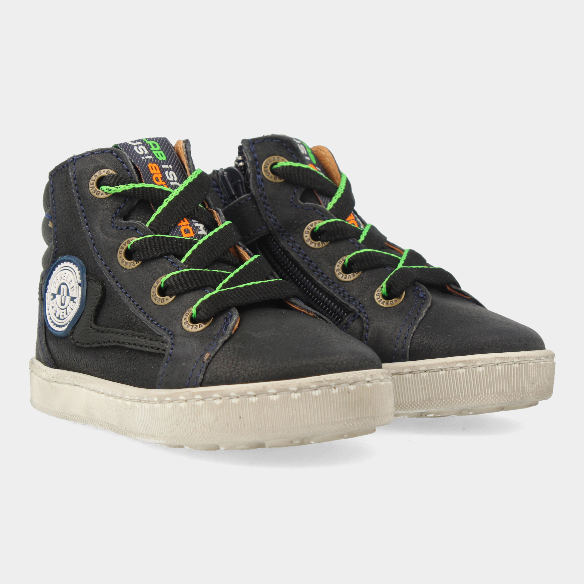 Hoge Blauwe Sneakers | Develab 45633