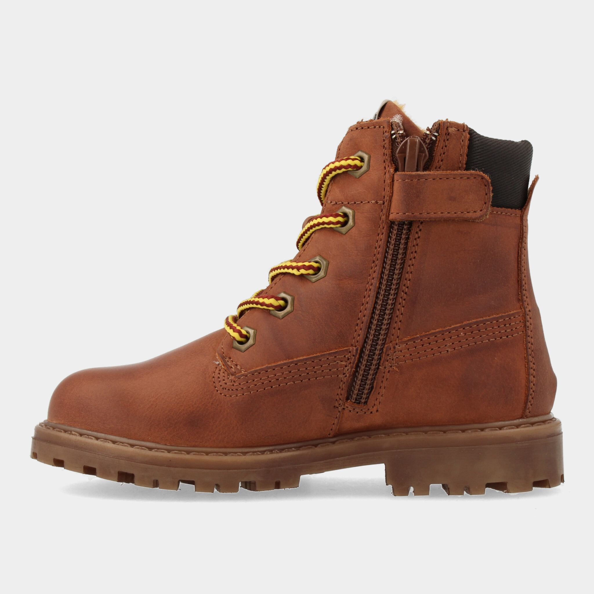 Cognac Nubuck Veter Boots | Develab 41073