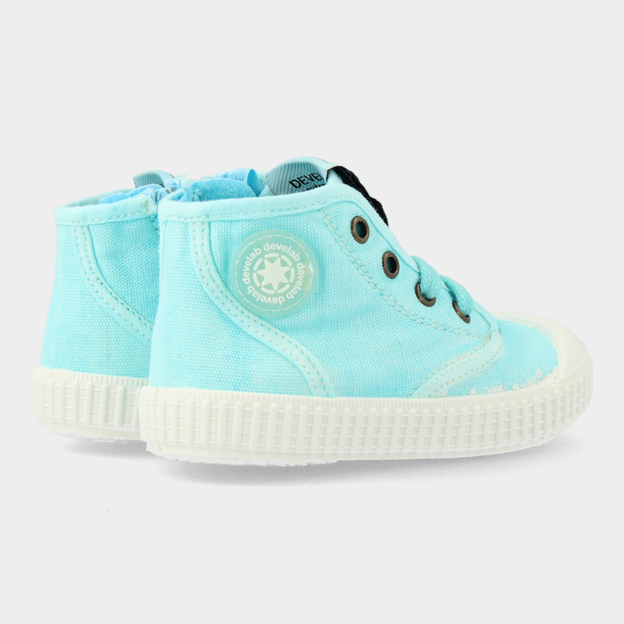Hoge Blauwe Sneakers | Develab 44227