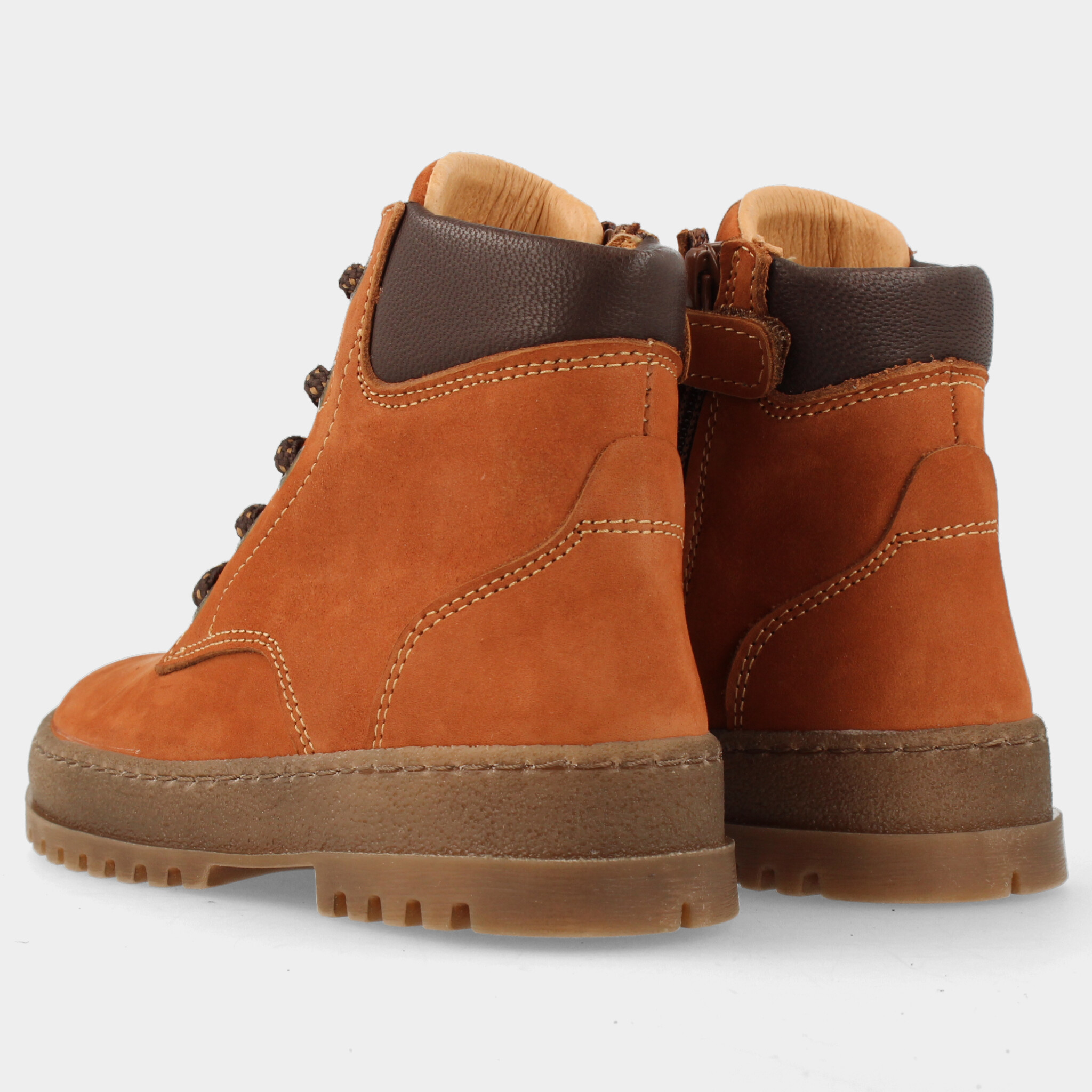 Cognac boots voor jongens  | 45191