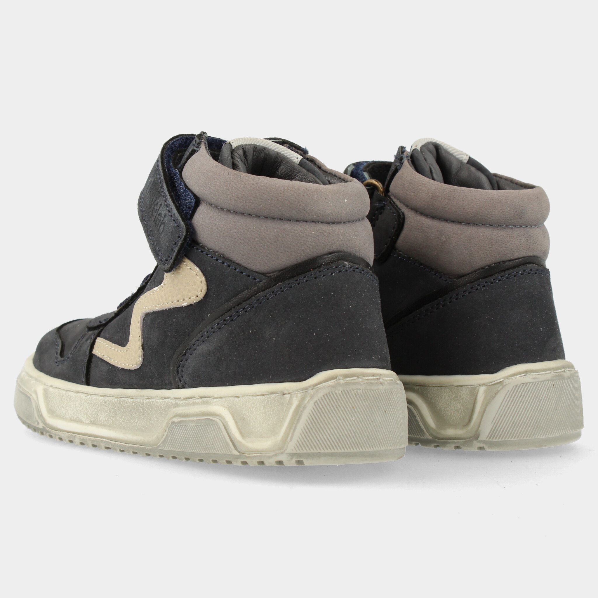 Blauwe hoge sneaker voor jongens  | 44351