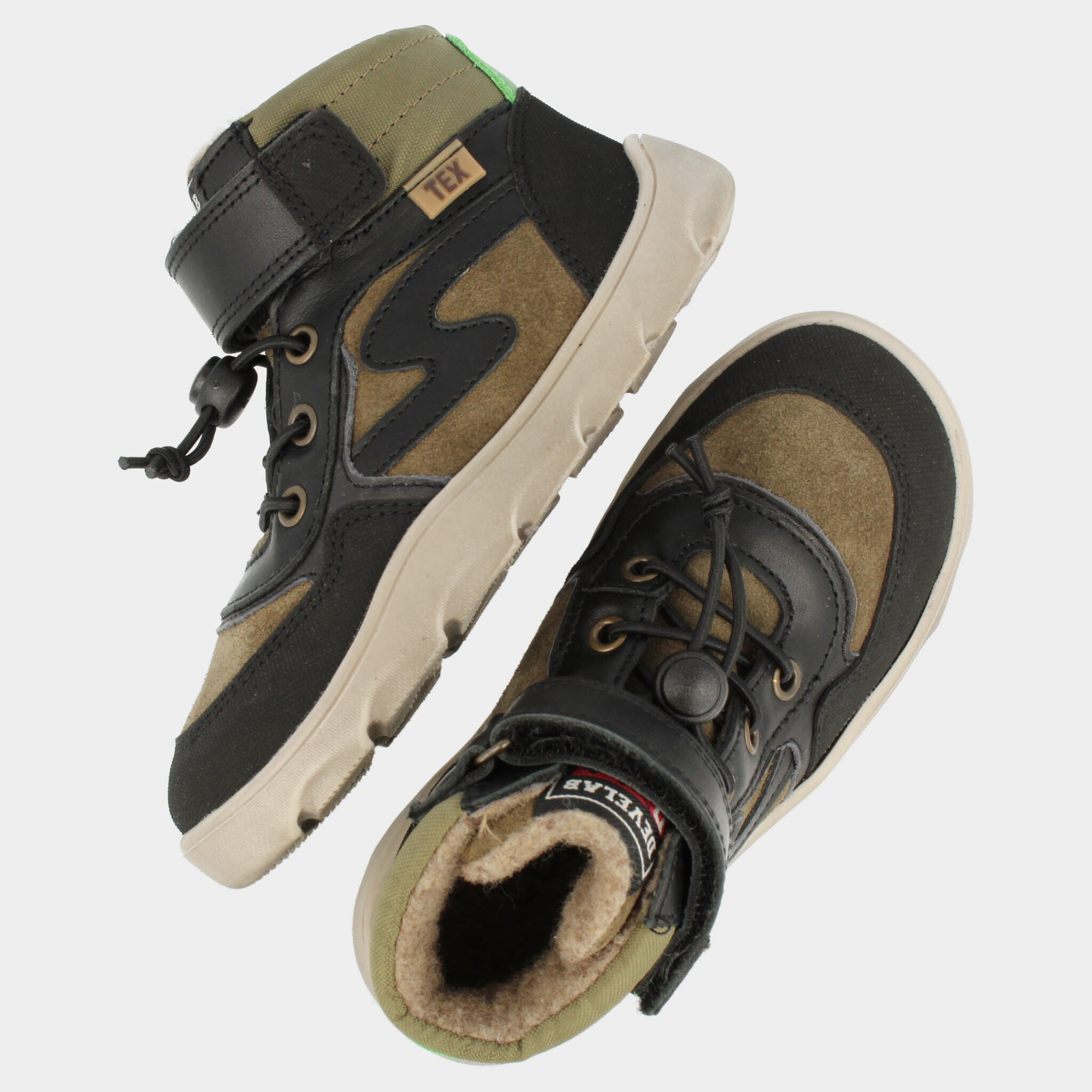 Kaki barefoot schoenen  | 45233