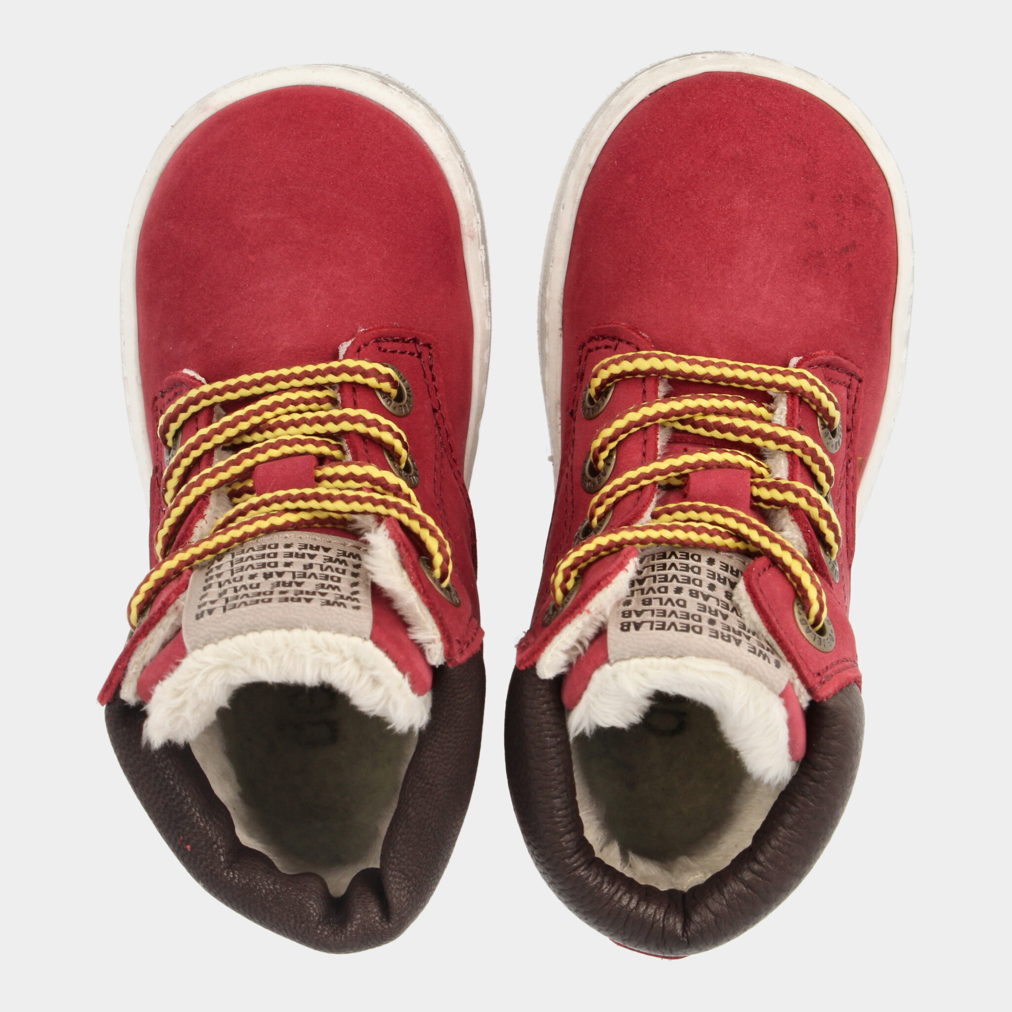 Hoge Rode Sneakers | Develab 41855
