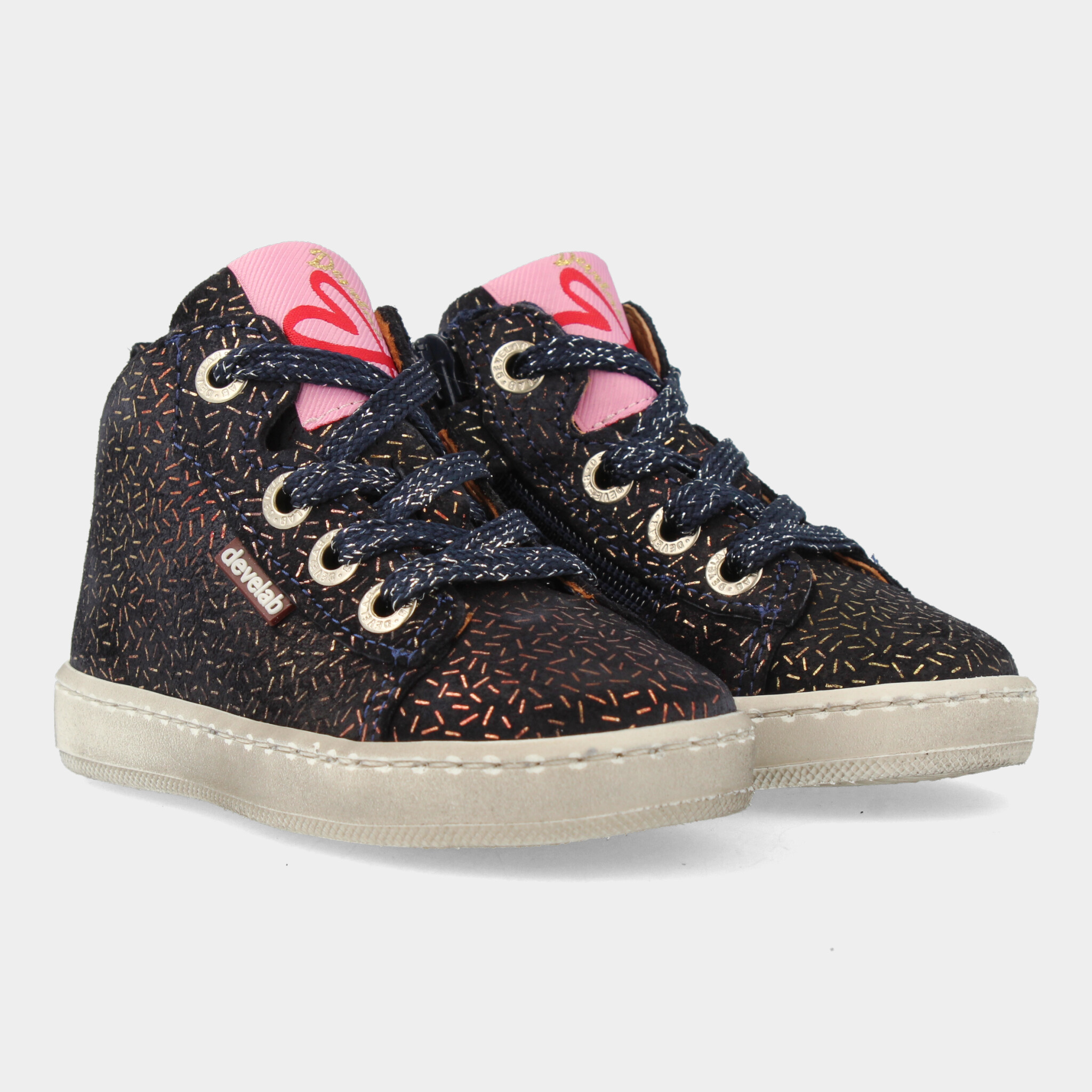 Hoge Blauwe Sneakers | Develab 41424