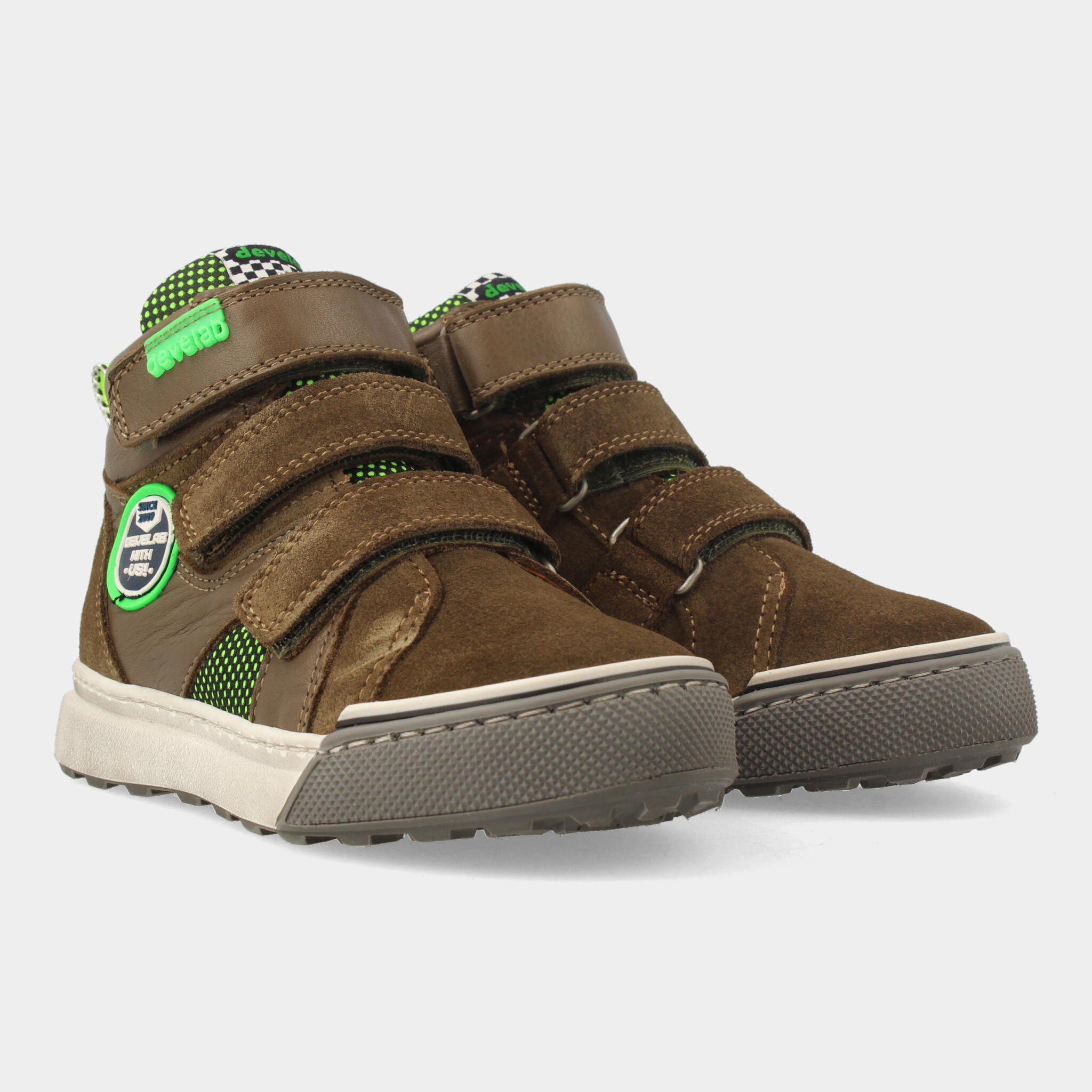 Hoge Groene Sneakers | Develab 45697