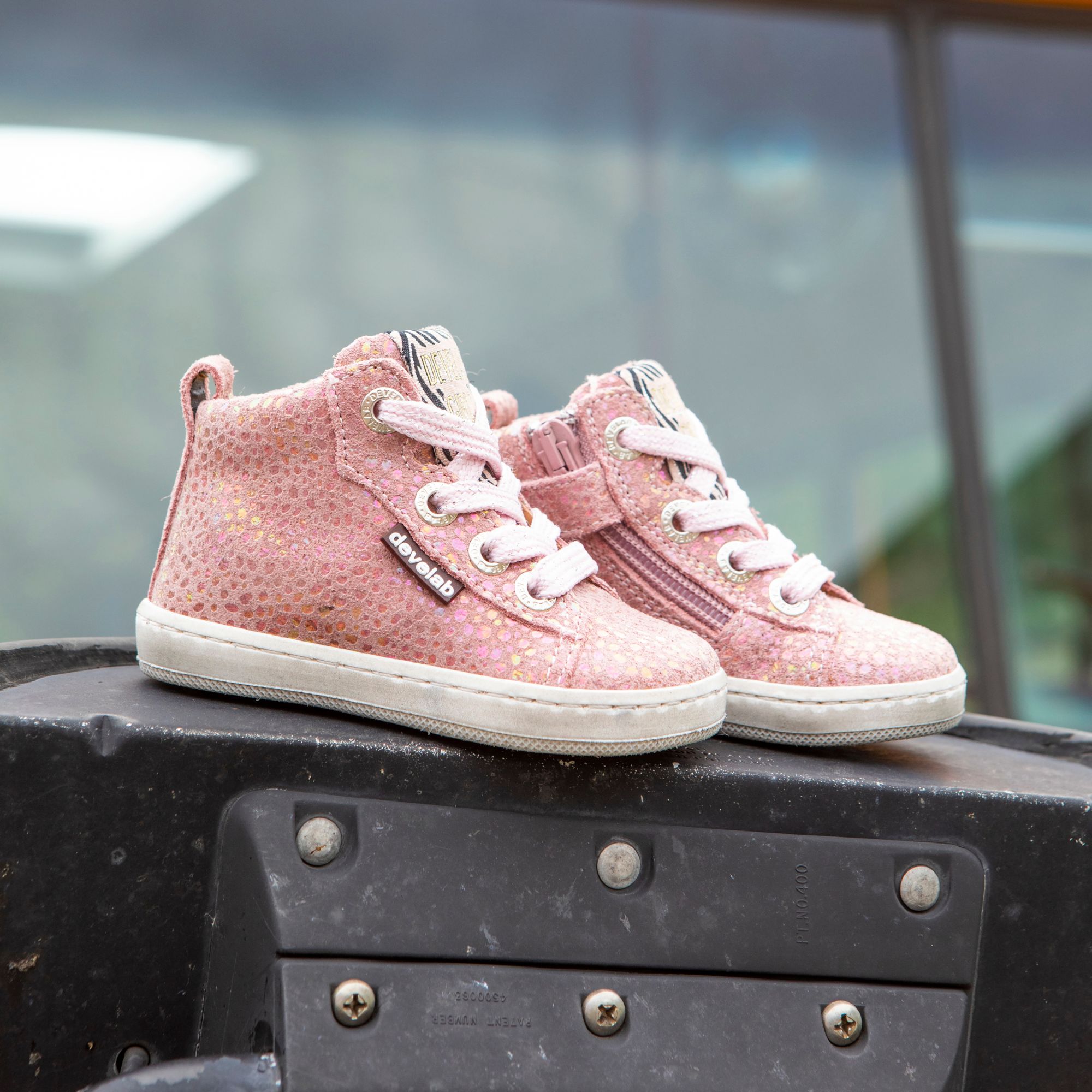 Hoge Roze Sneakers | Develab 41602