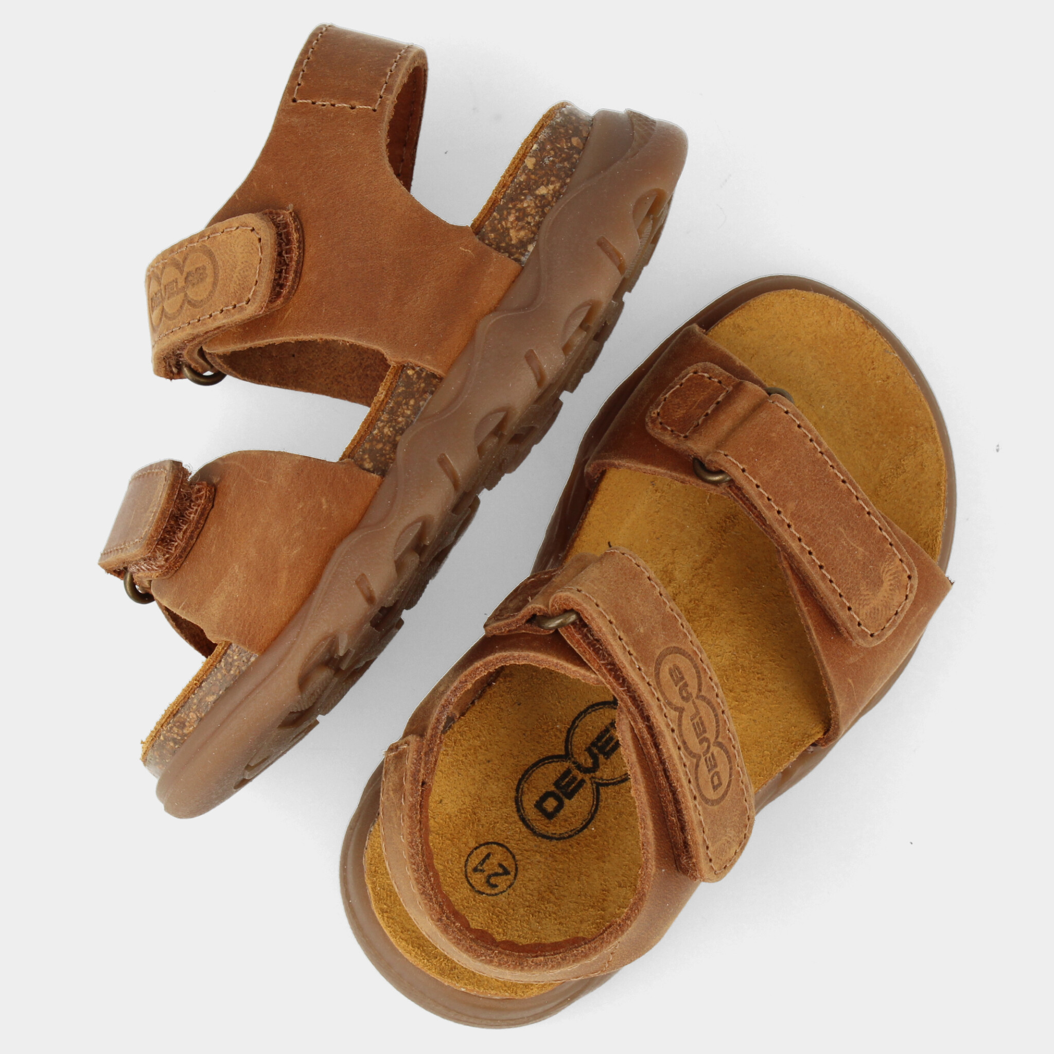 Cognac sandalen | 48399