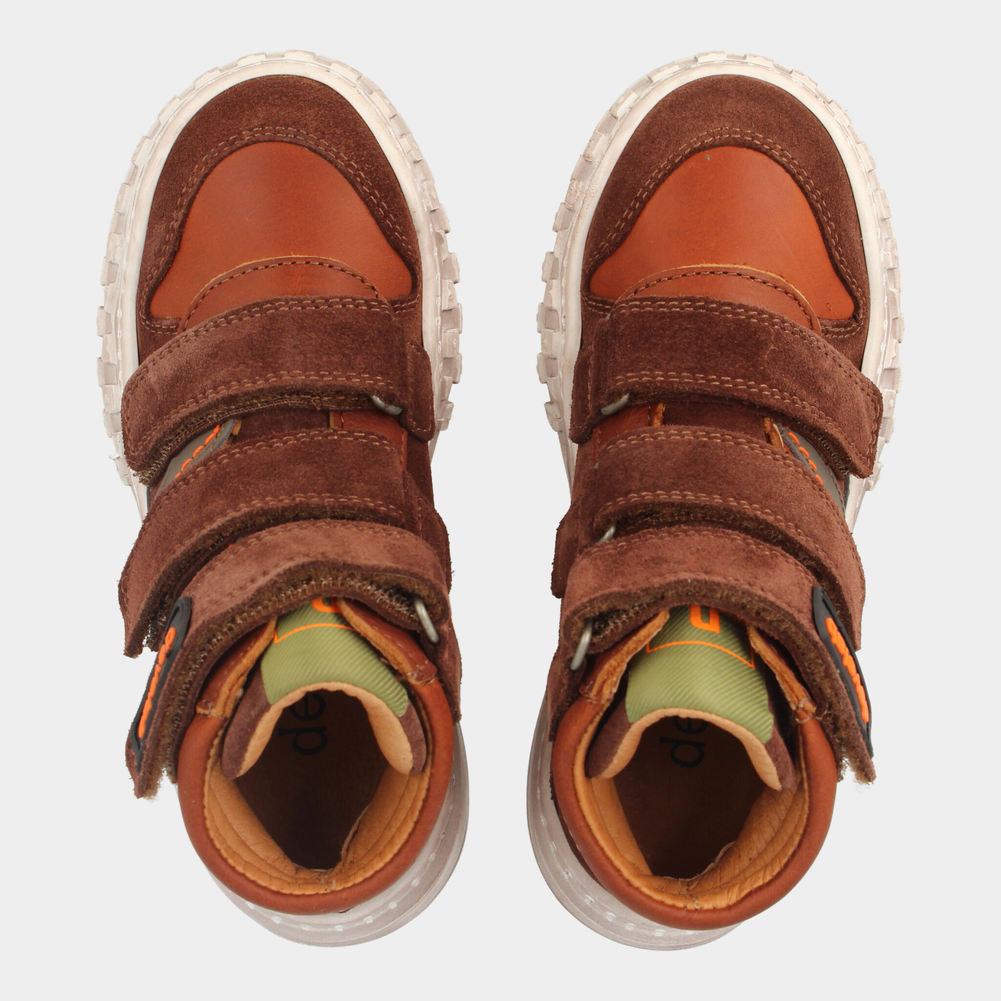 Hoge Cognac Sneakers | Develab 45689