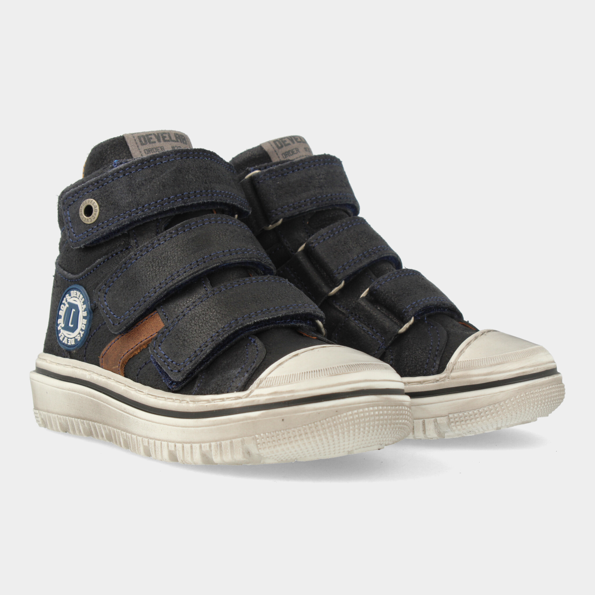 Hoge Blauwe Sneakers | Develab 41947