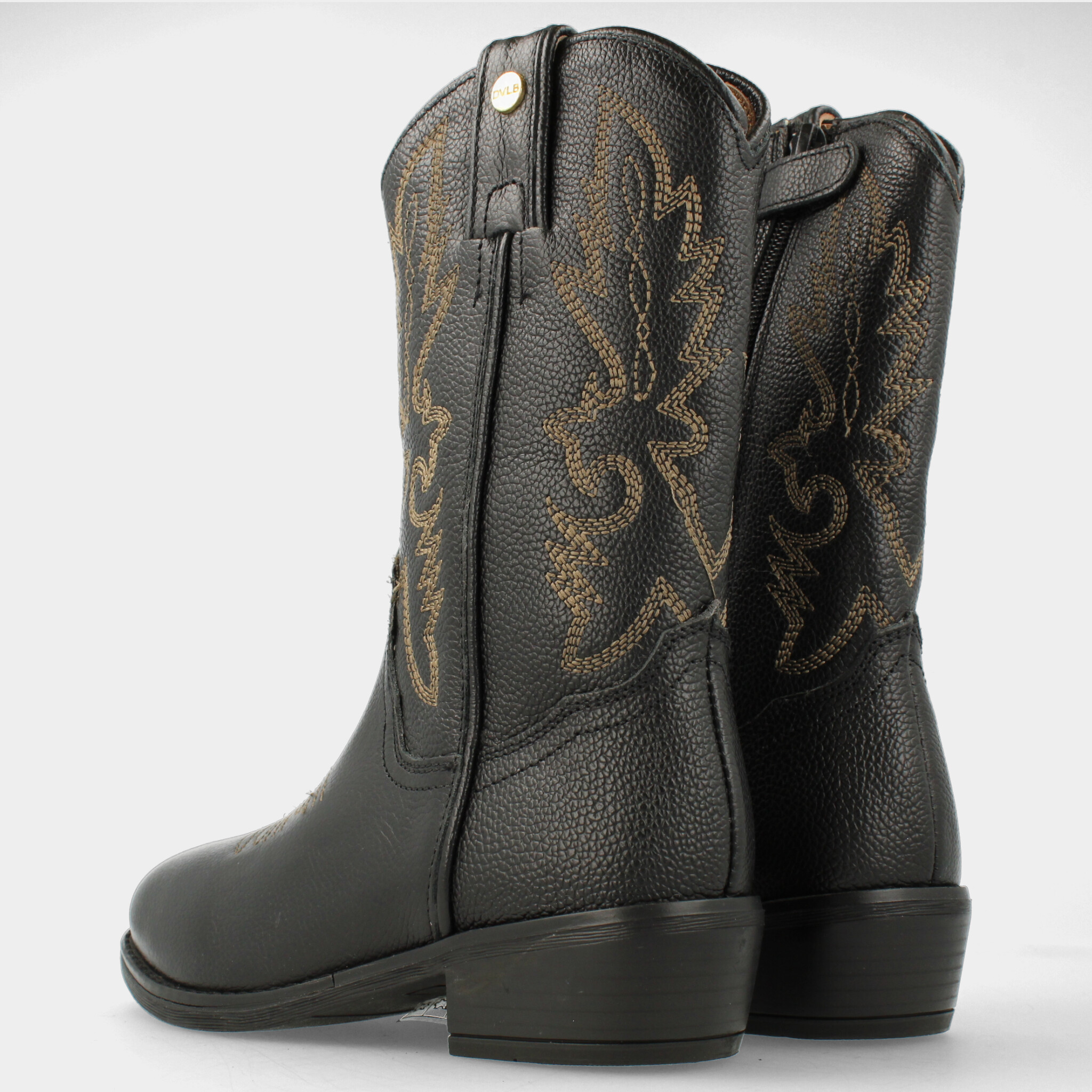 Zwarte hoge western boots | 44374