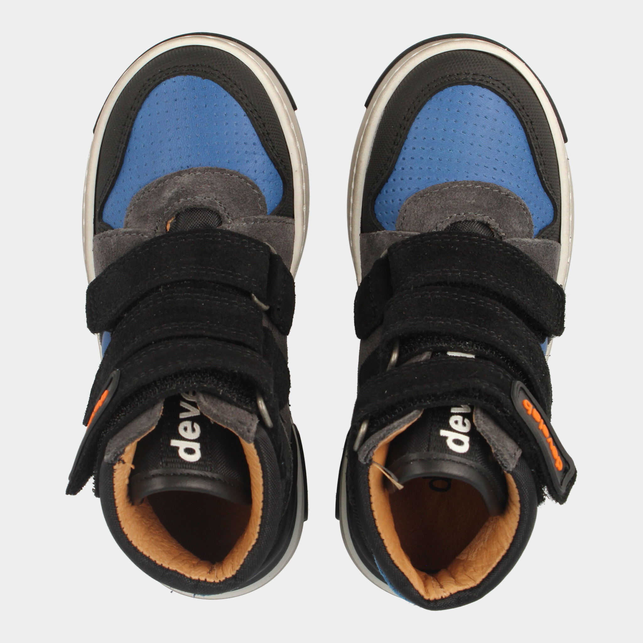 Hoge Blauwe Sneakers | Develab 45679