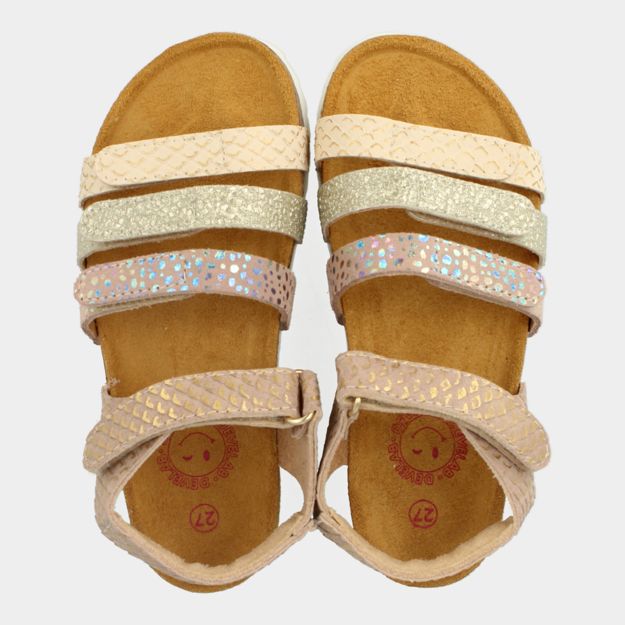 Beige Sandalen | Develab 48342