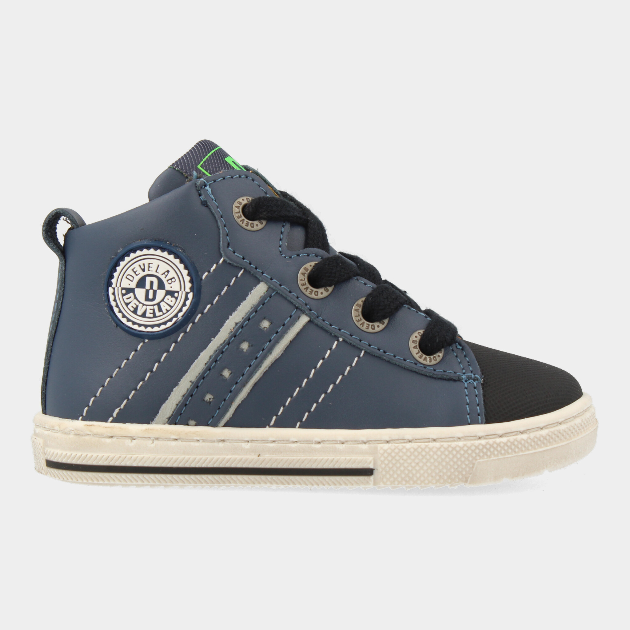 Hoge Blauwe Sneakers | Develab 45637