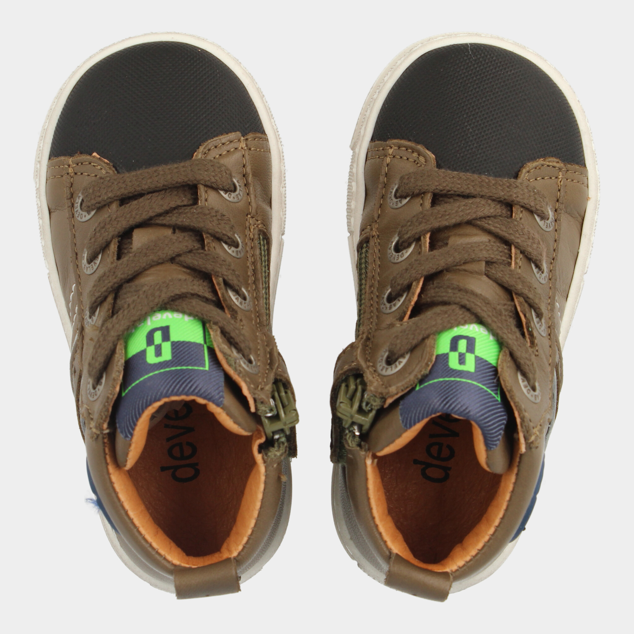 Hoge Groene Sneakers | Develab 45637