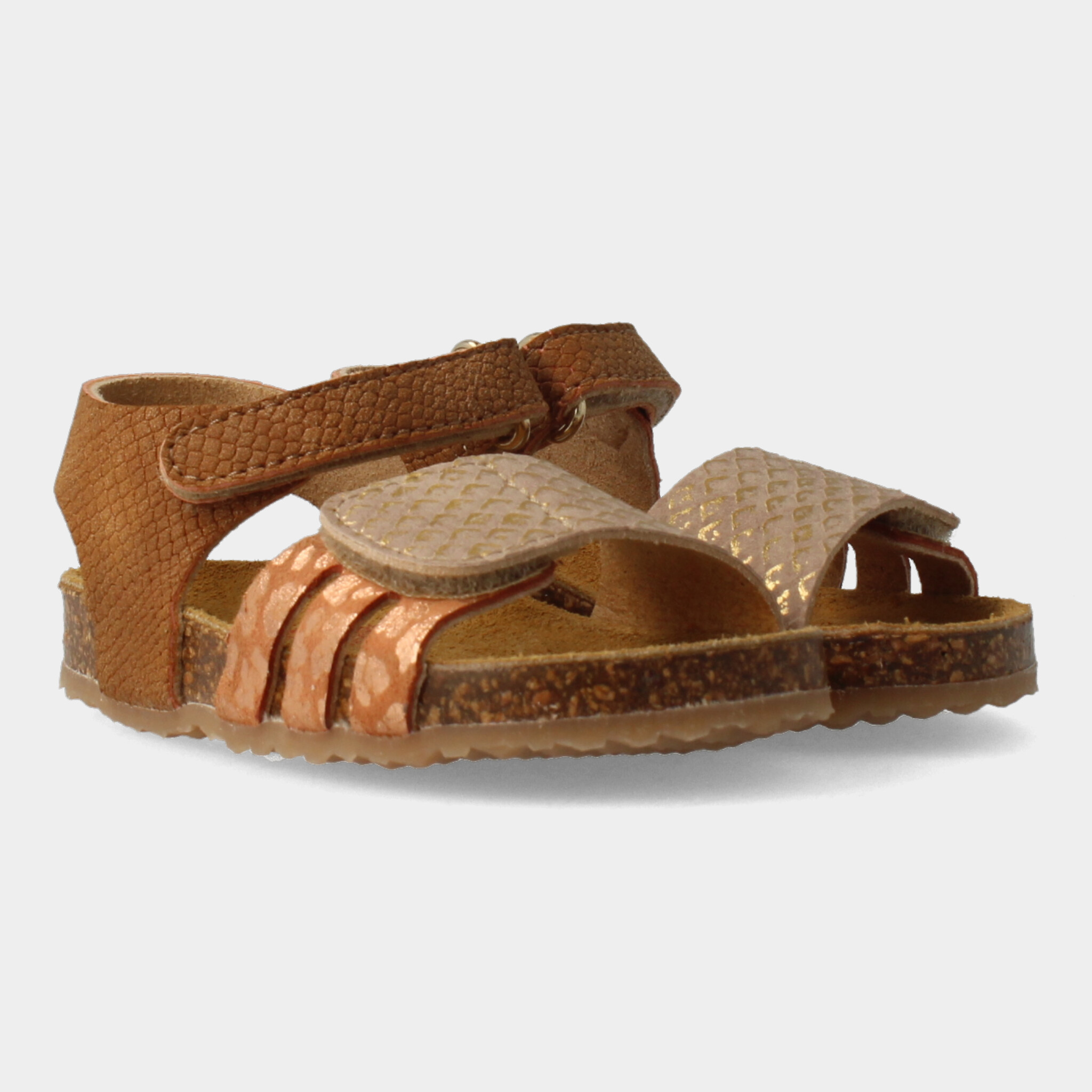 Cognac Sandalen | Develab 48370