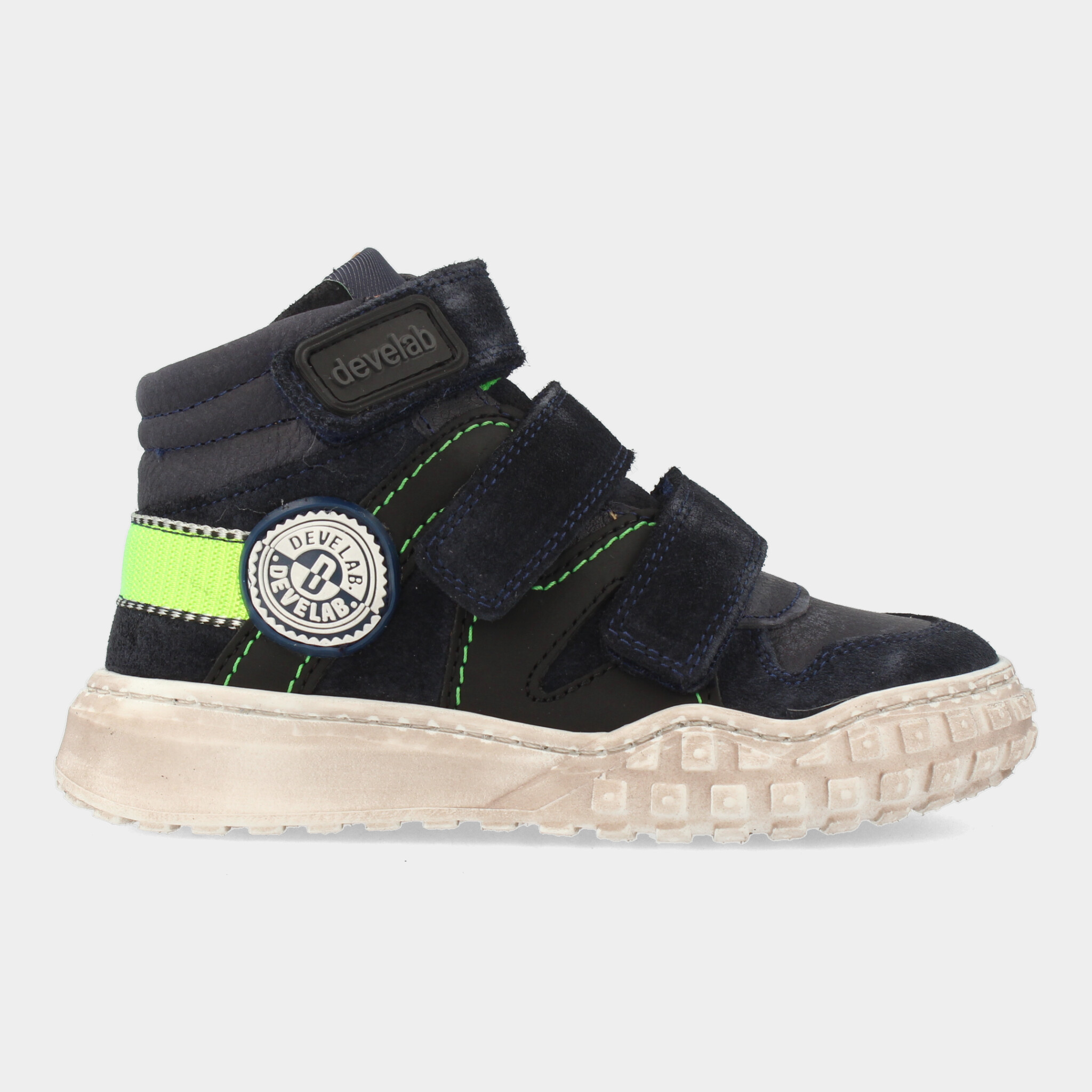 Hoge Blauwe Sneakers | Develab 45689