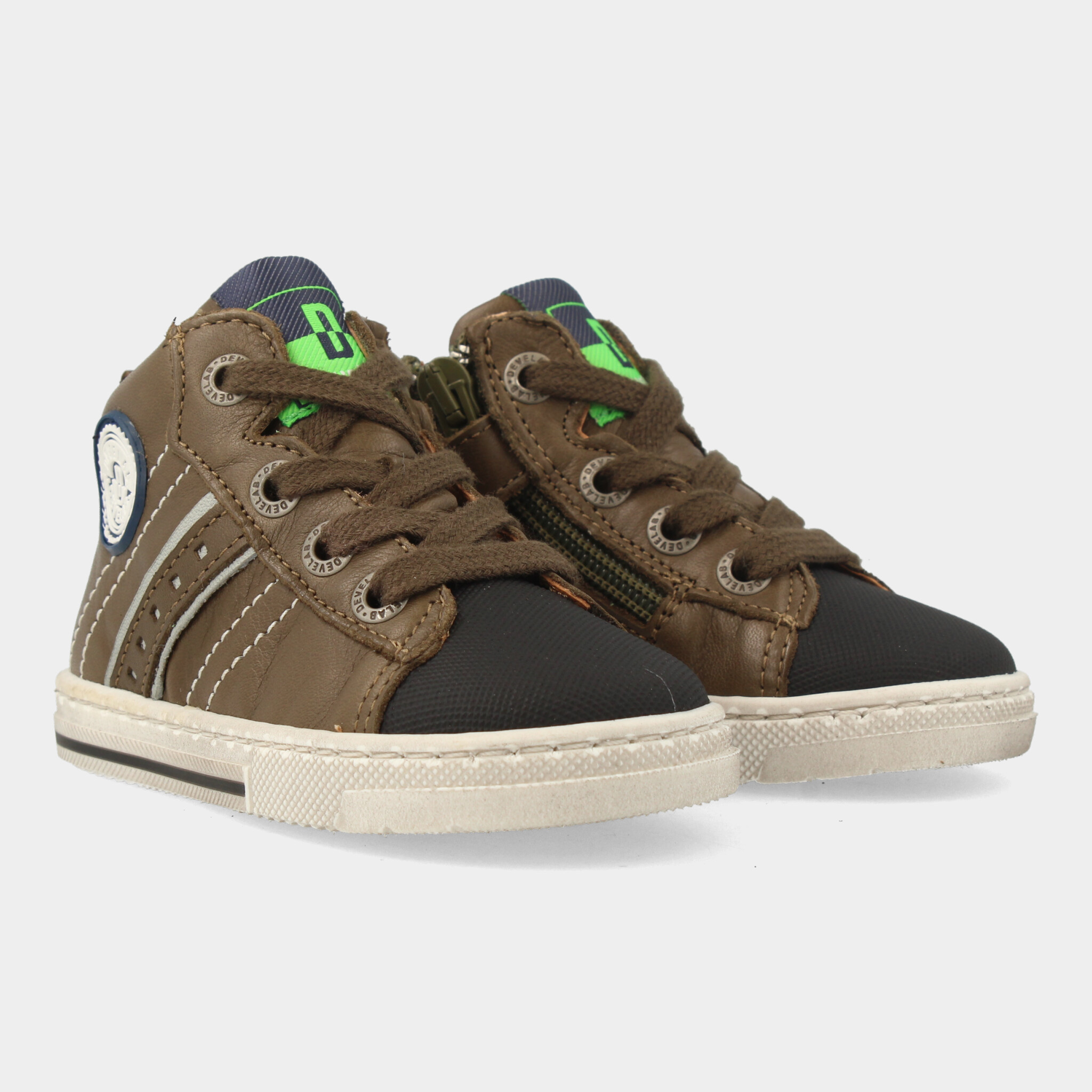 Hoge Groene Sneakers | Develab 45637