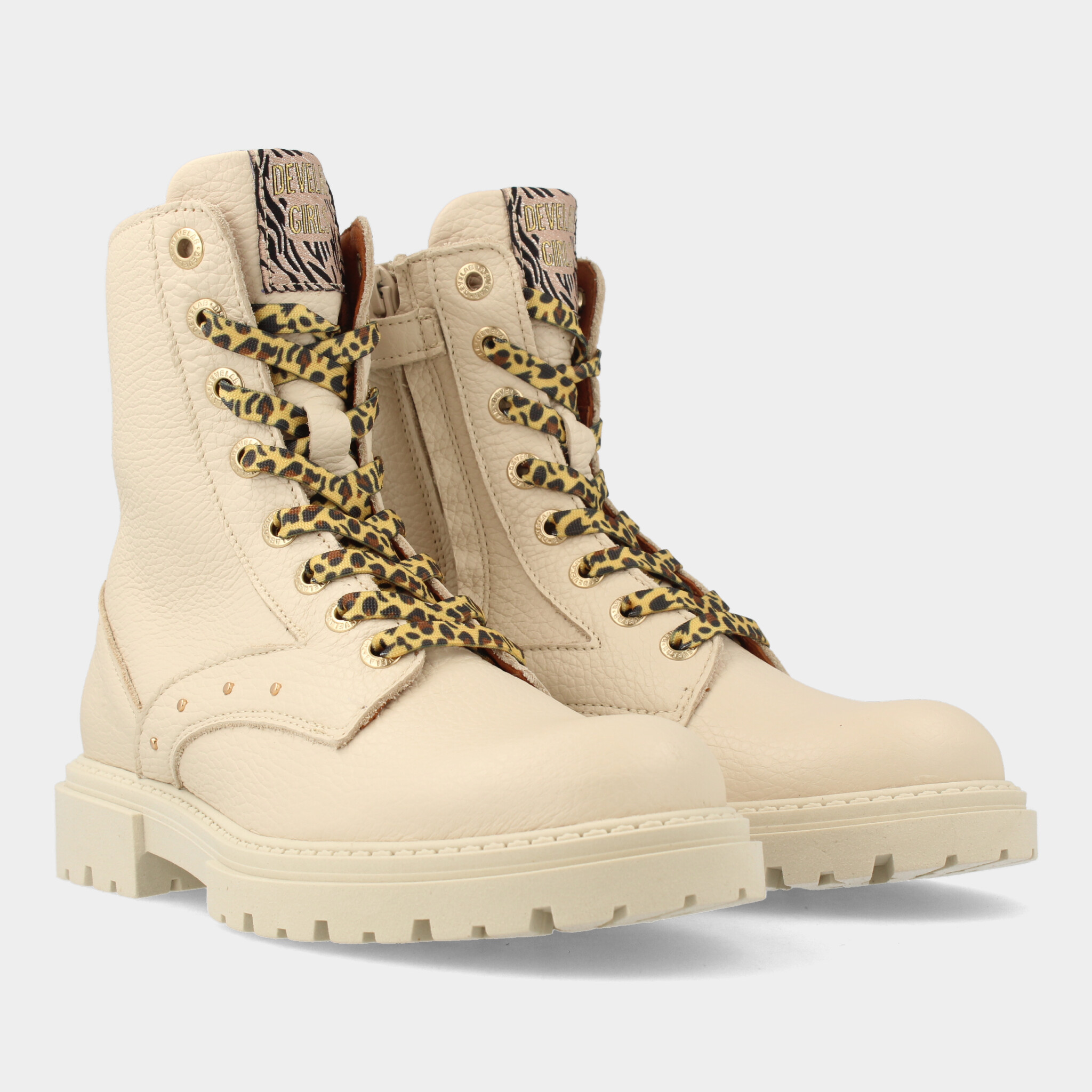 Beige Boots | Develab 41442