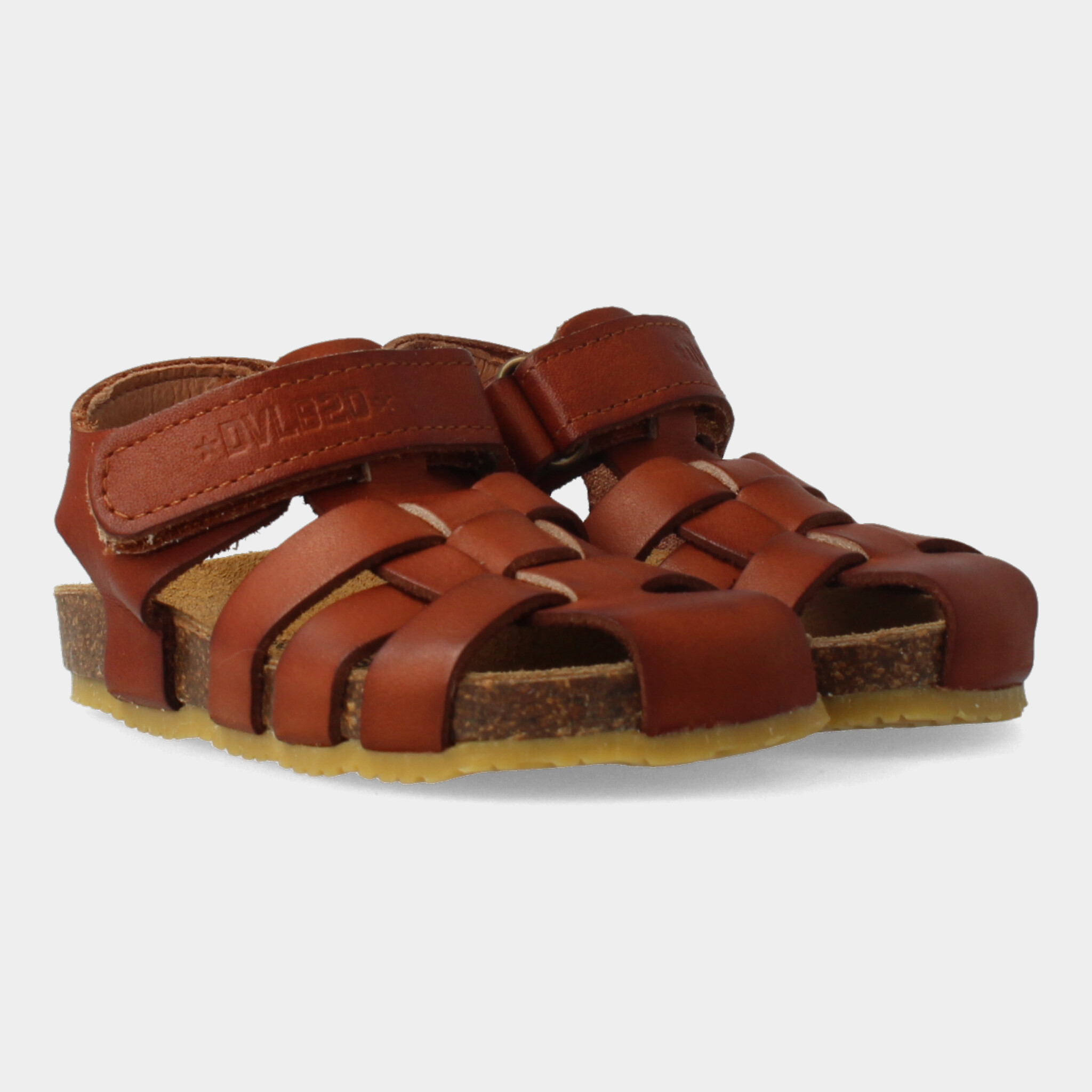 Cognac sandalen |  49001