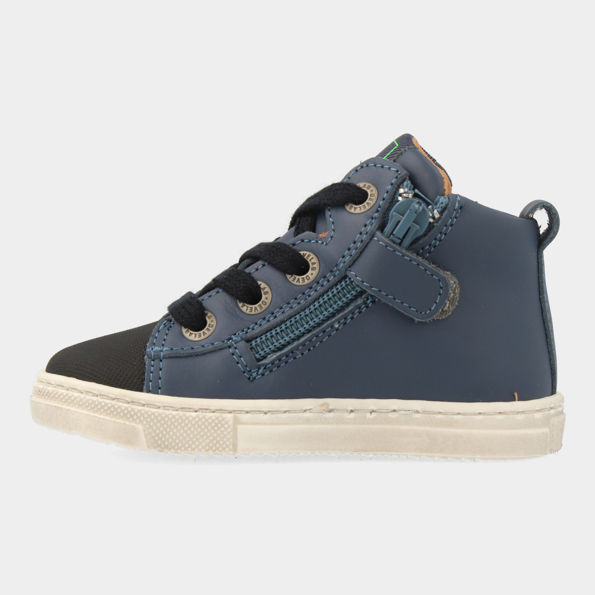 Hoge Blauwe Sneakers | Develab 45637