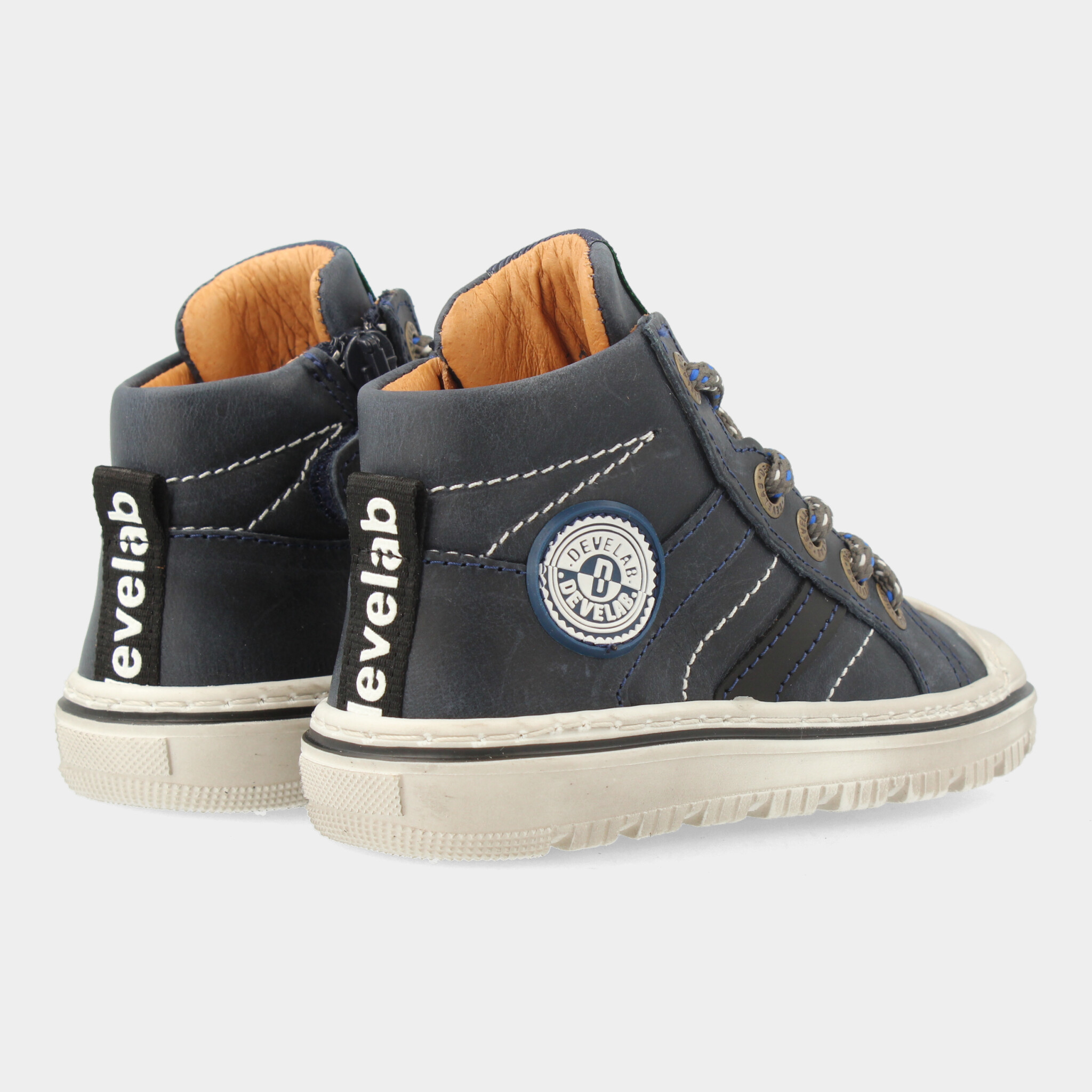 Hoge Blauwe Sneakers | Develab 45651