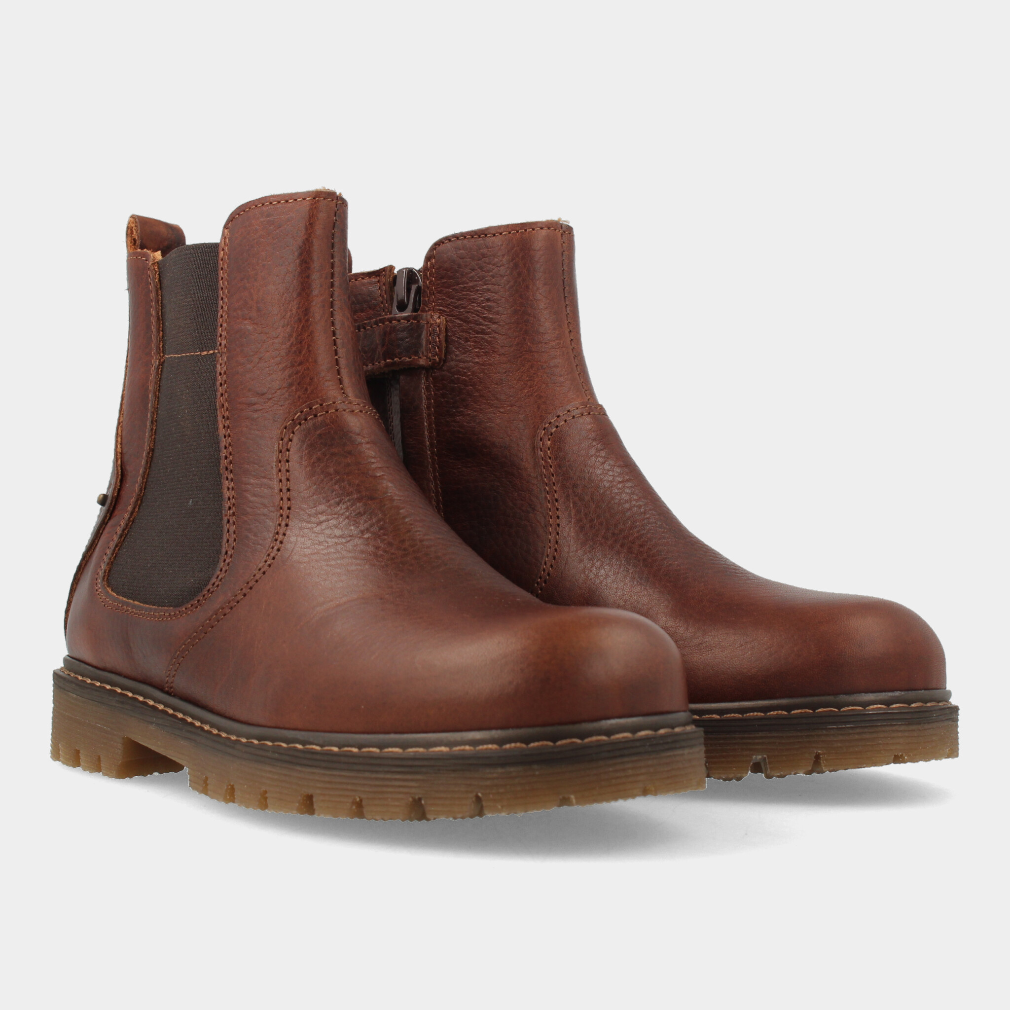 Cognac Boots | Develab 45725