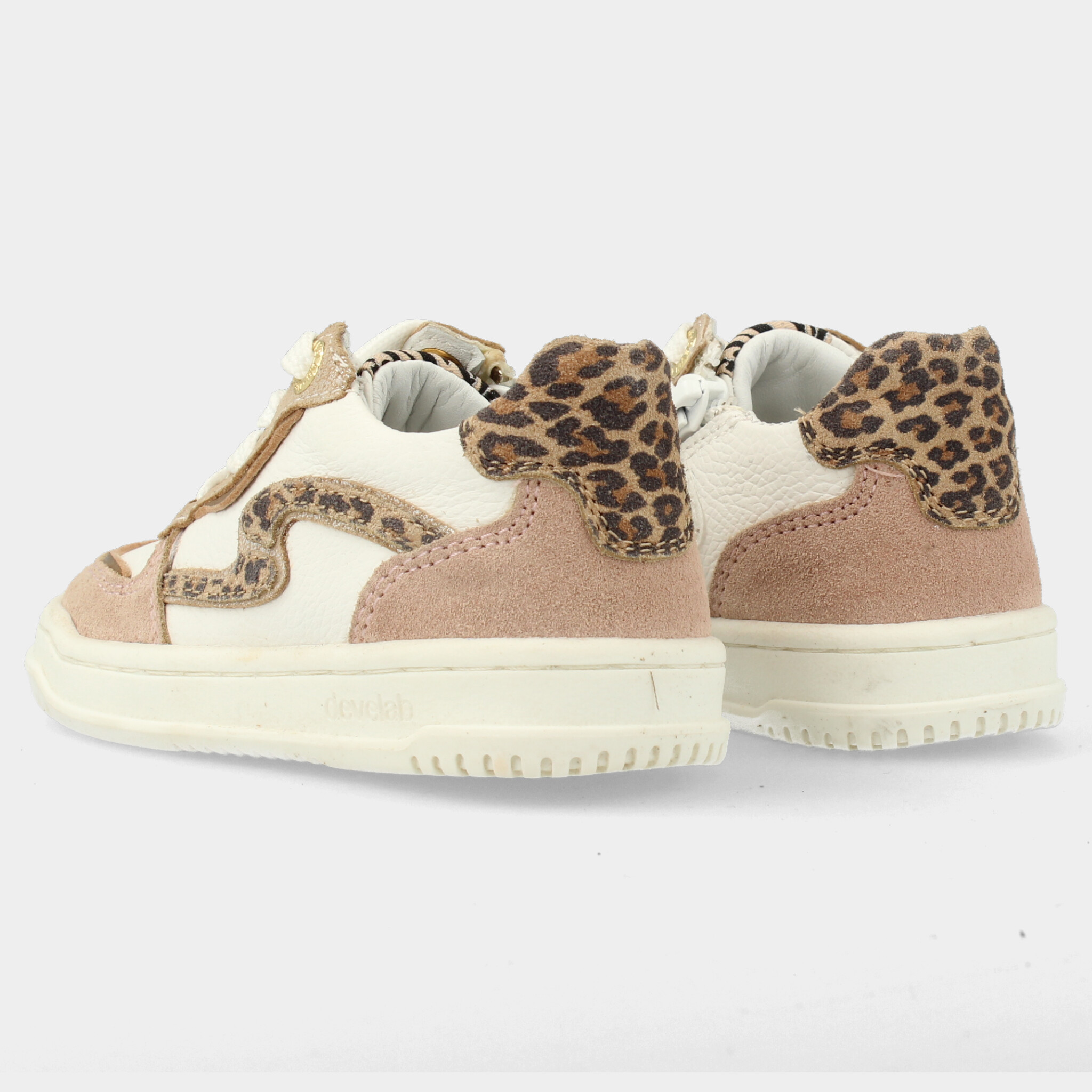 Wit -Roze sneakers | 44436