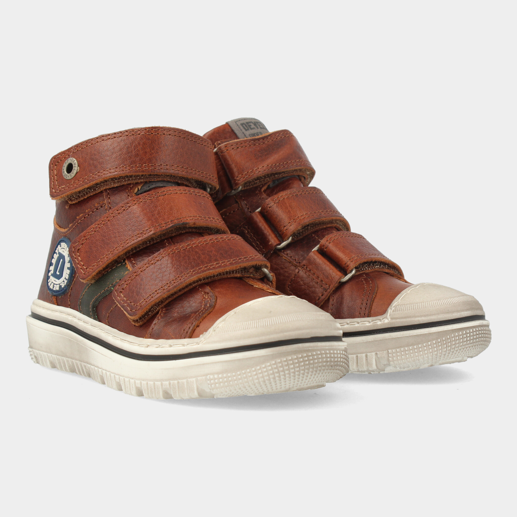 Hoge Cognac Sneakers | Develab 41947