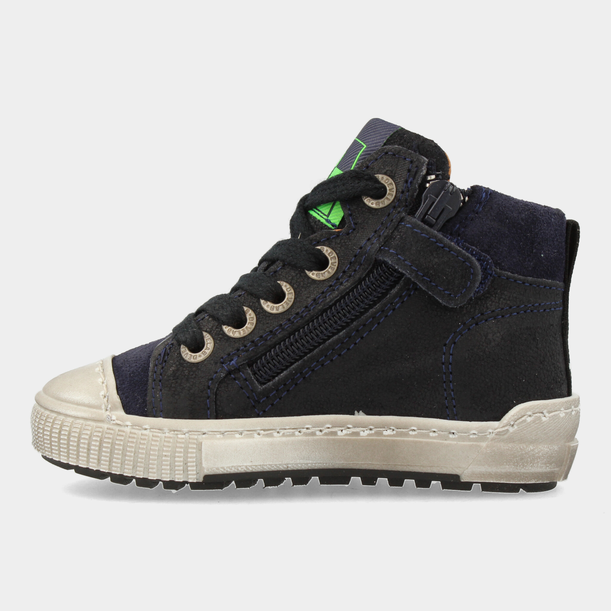 Hoge Blauwe Sneakers | Develab 45659