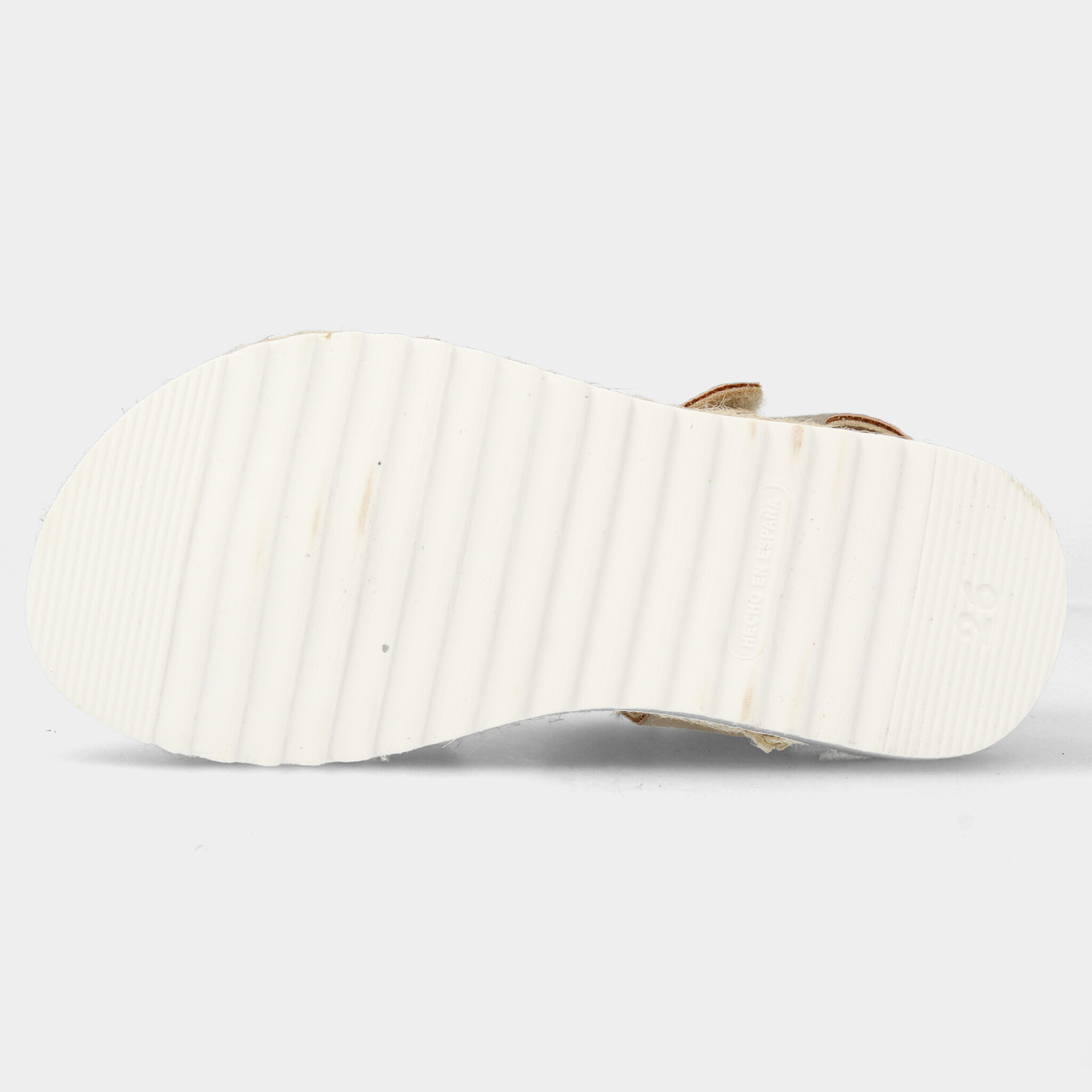 Gouden metallic sandalen | 48480