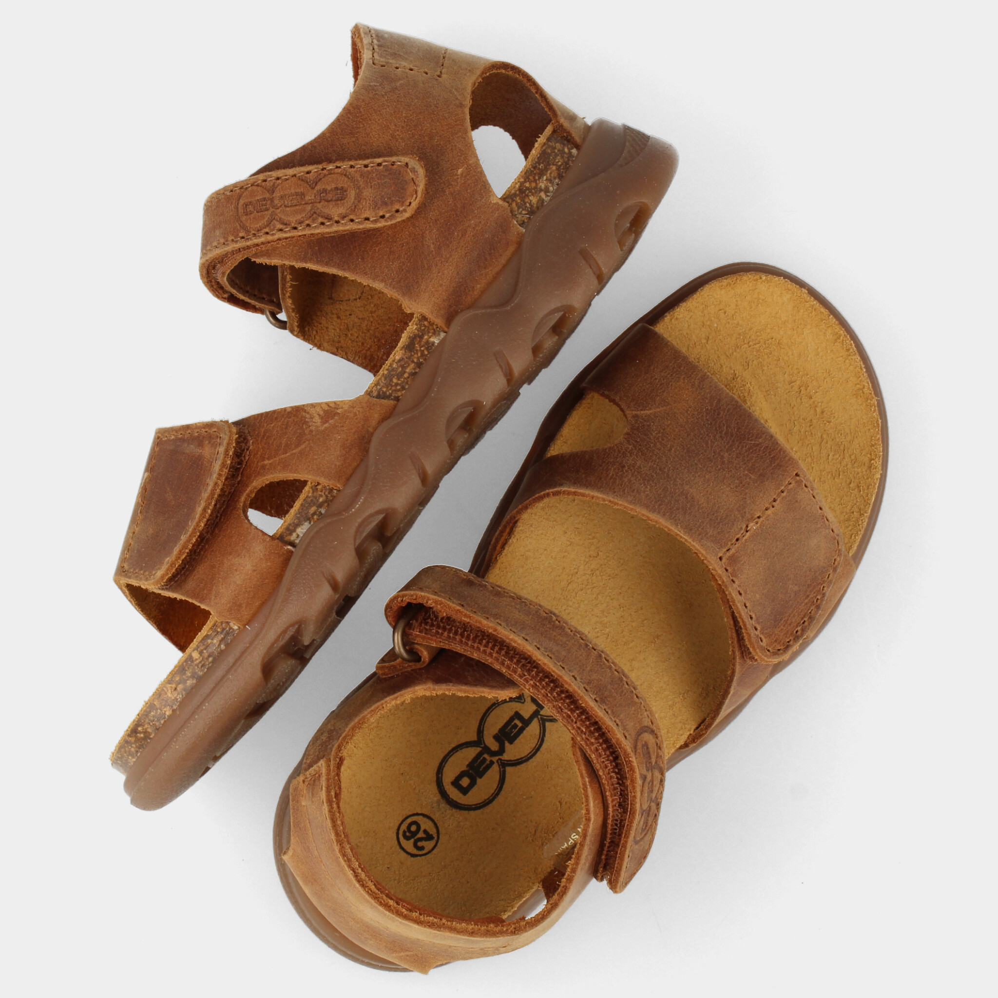 Cognac Sandalen | 48405