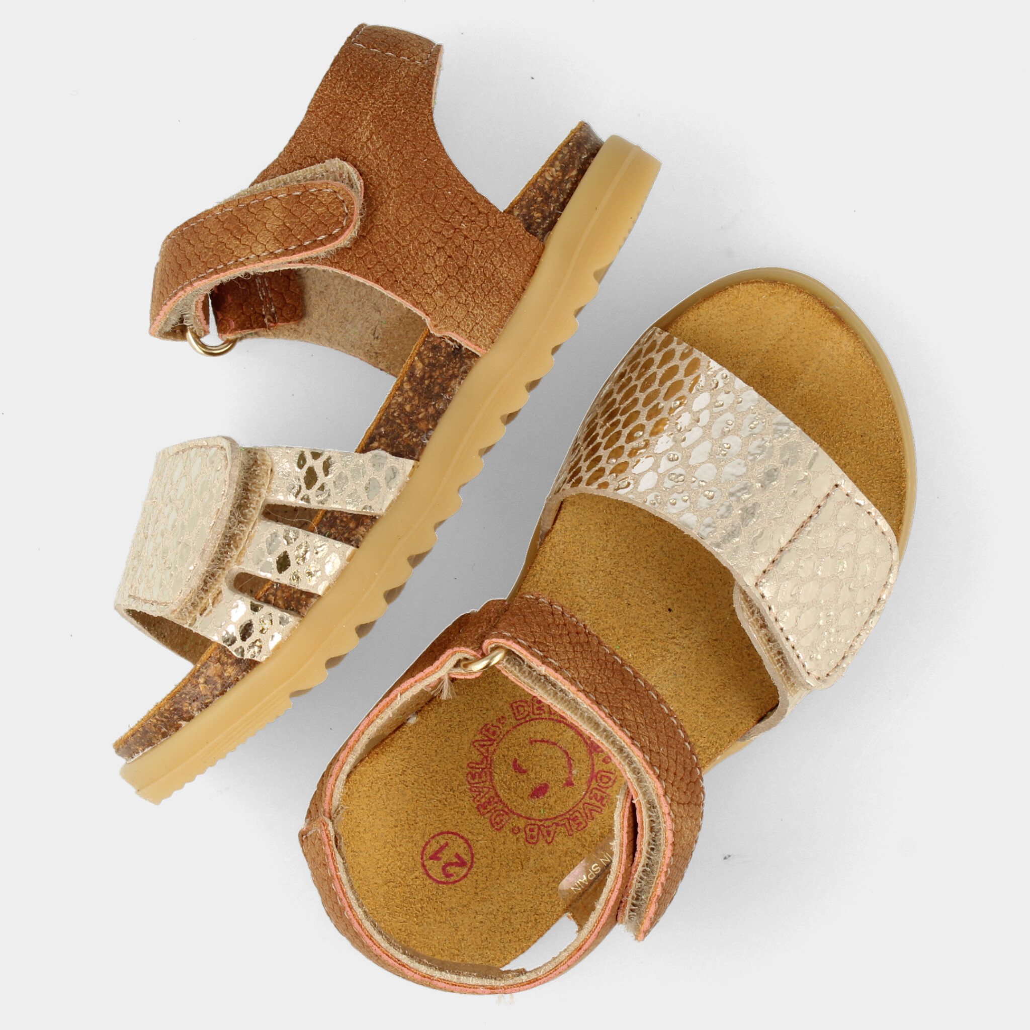 Cognac sandalen | 48500