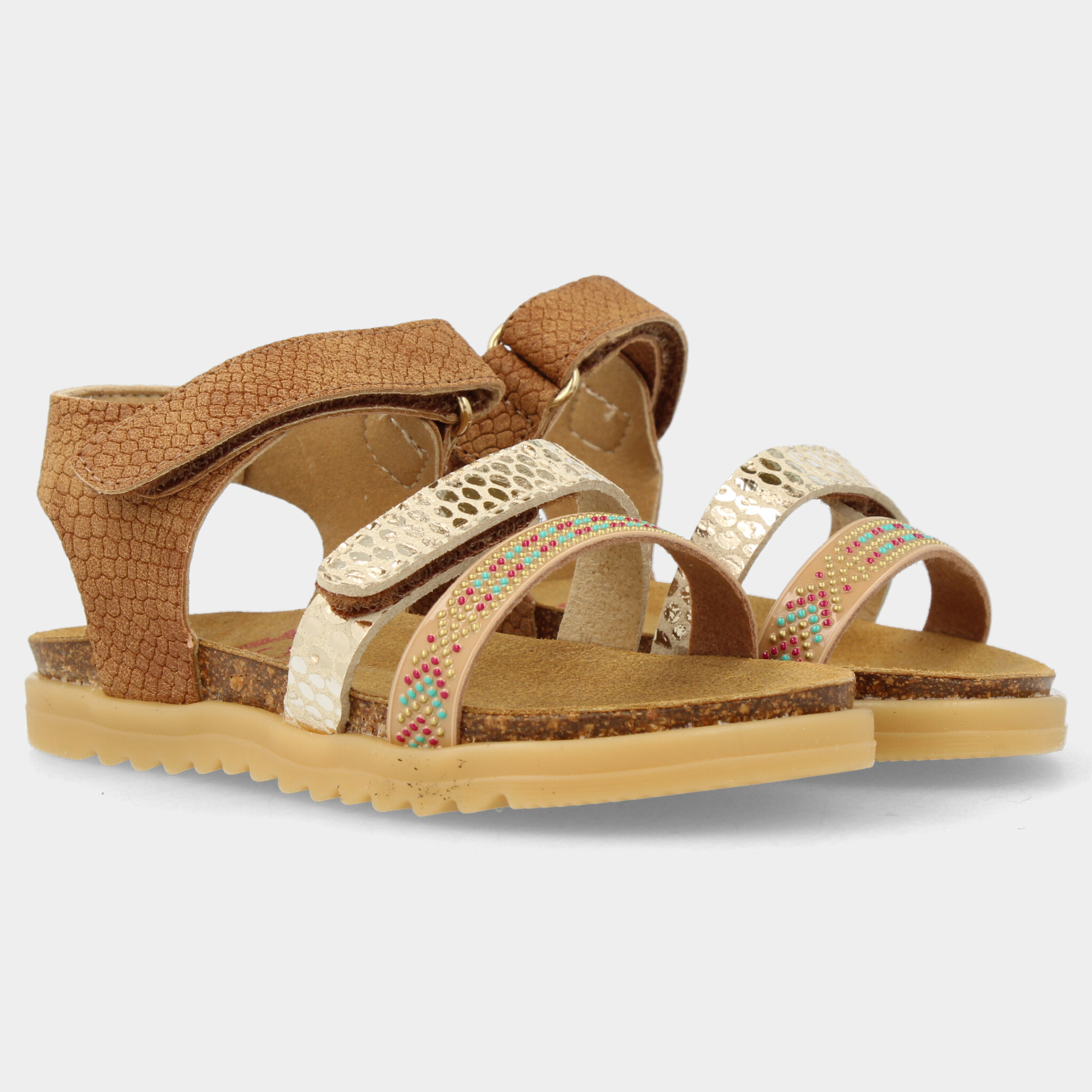 Cognac sandalen | 48496