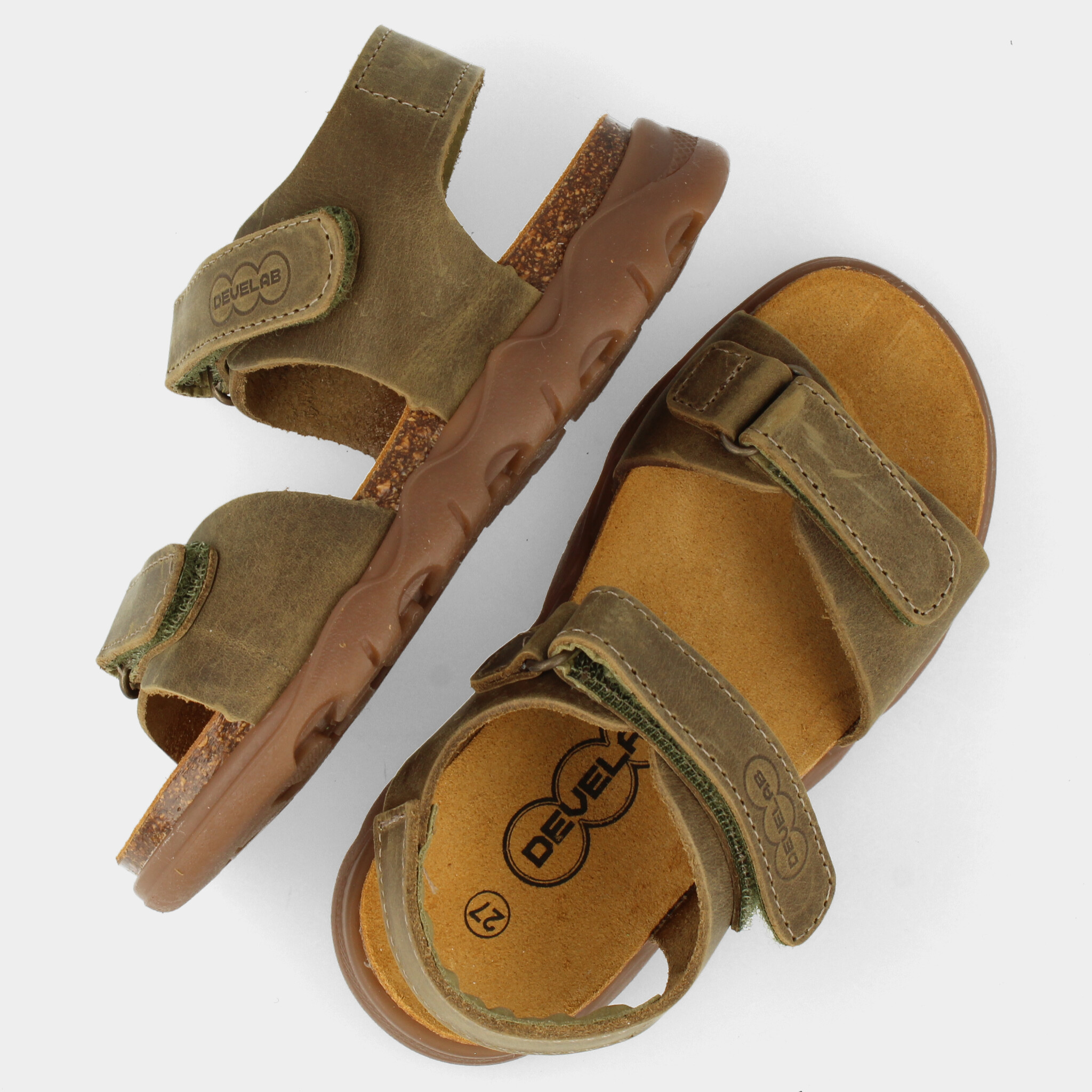 Kaki sandalen | 48521