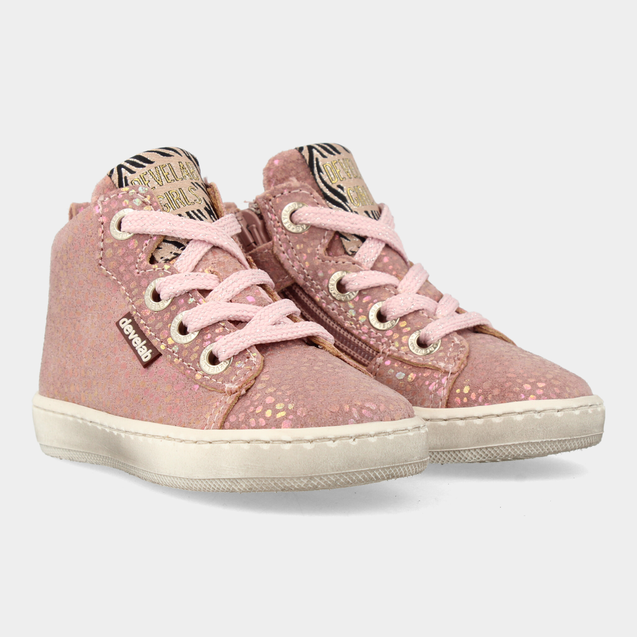 Hoge Roze Sneakers | Develab 41602