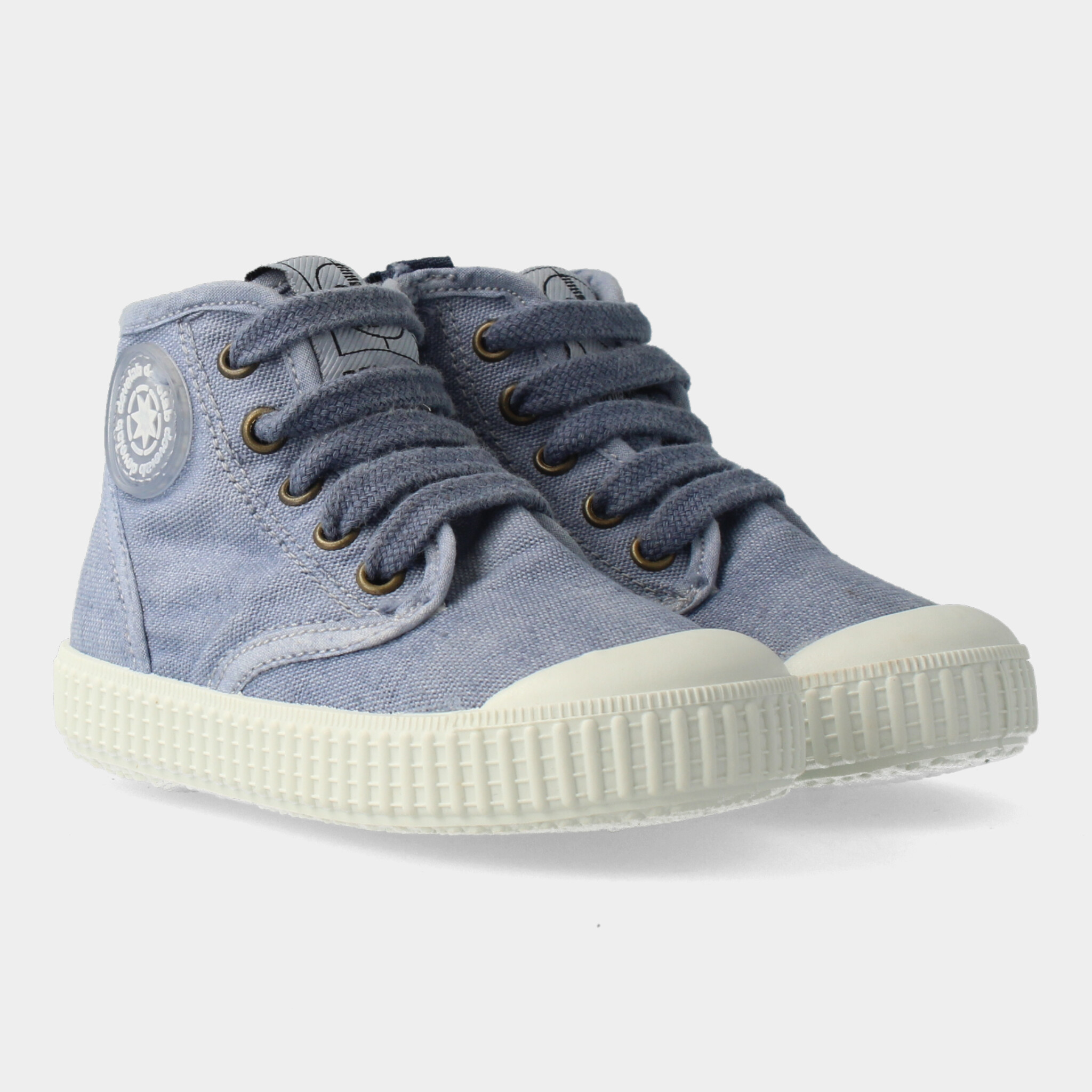 Hoge Blauwe Sneakers | Develab 44227