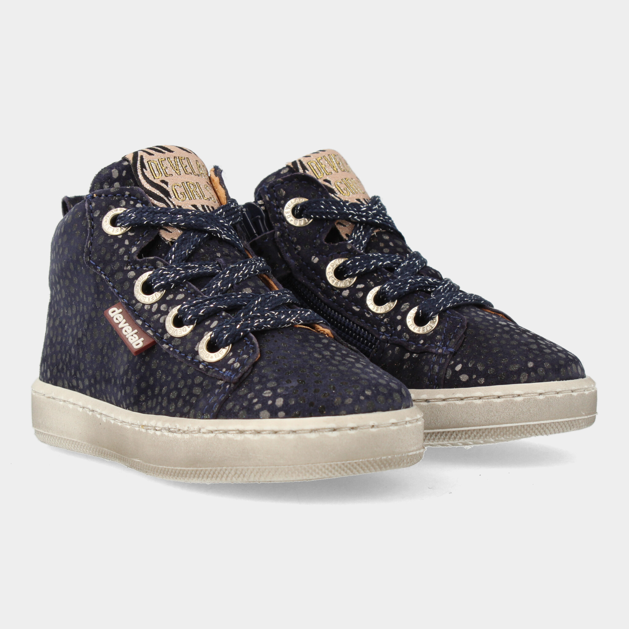 Hoge Blauwe Sneakers | Develab 41602