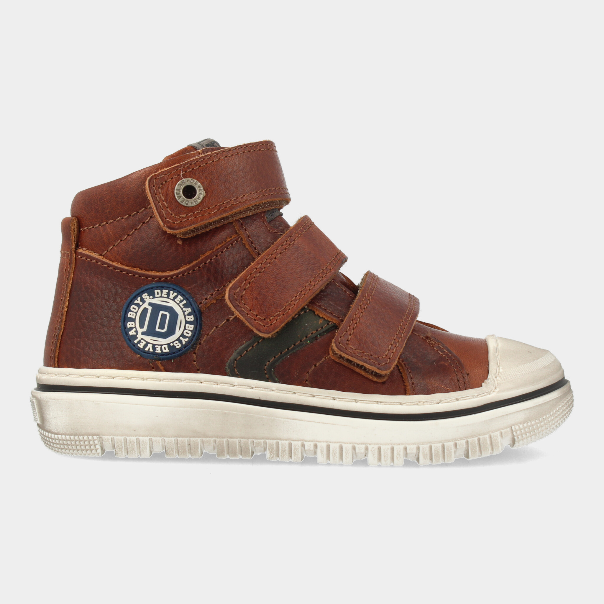 Hoge Cognac Sneakers | Develab 41947