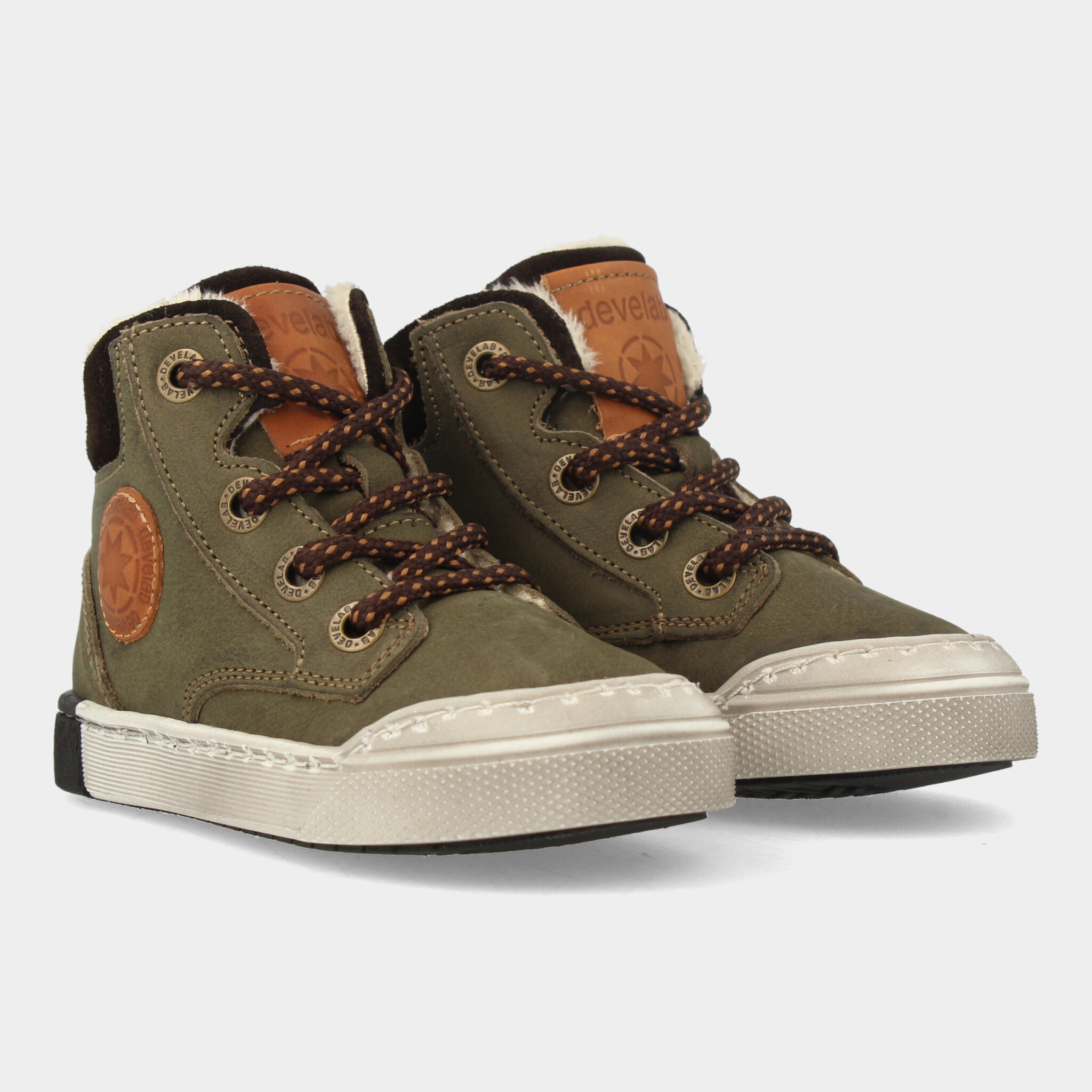 Hoge Groene Sneakers | Develab 46163